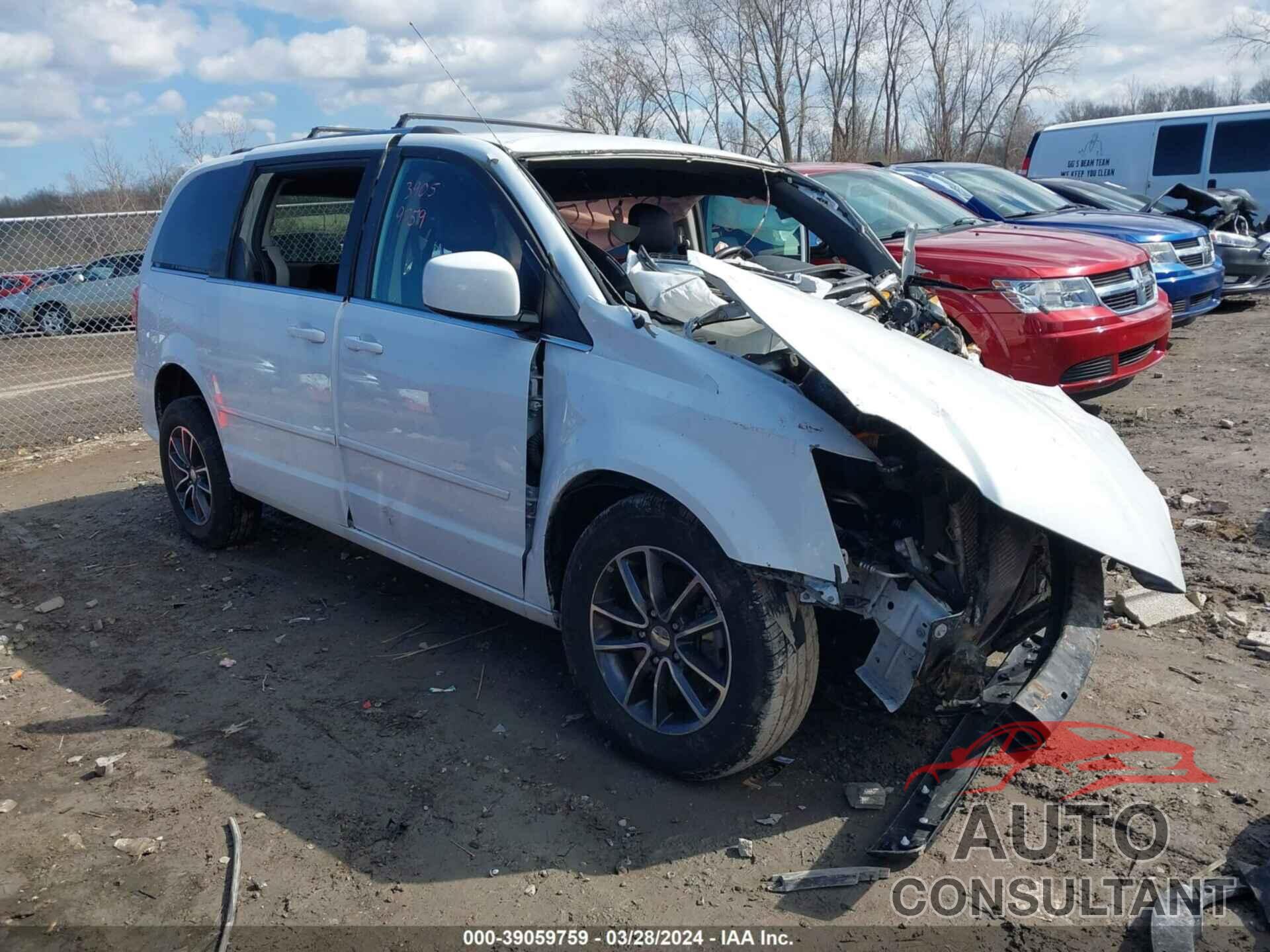 DODGE GRAND CARAVAN 2017 - 2C4RDGCG1HR848256