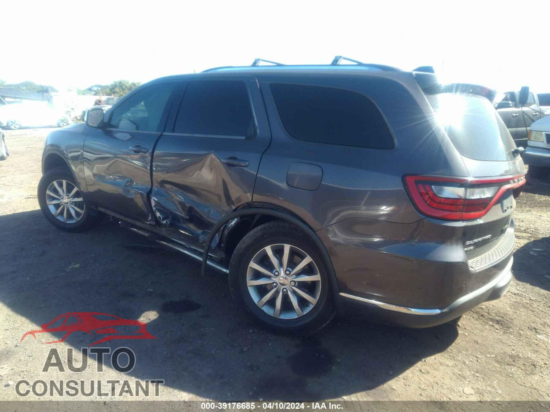 DODGE DURANGO 2017 - 1C4RDJAG0HC623383