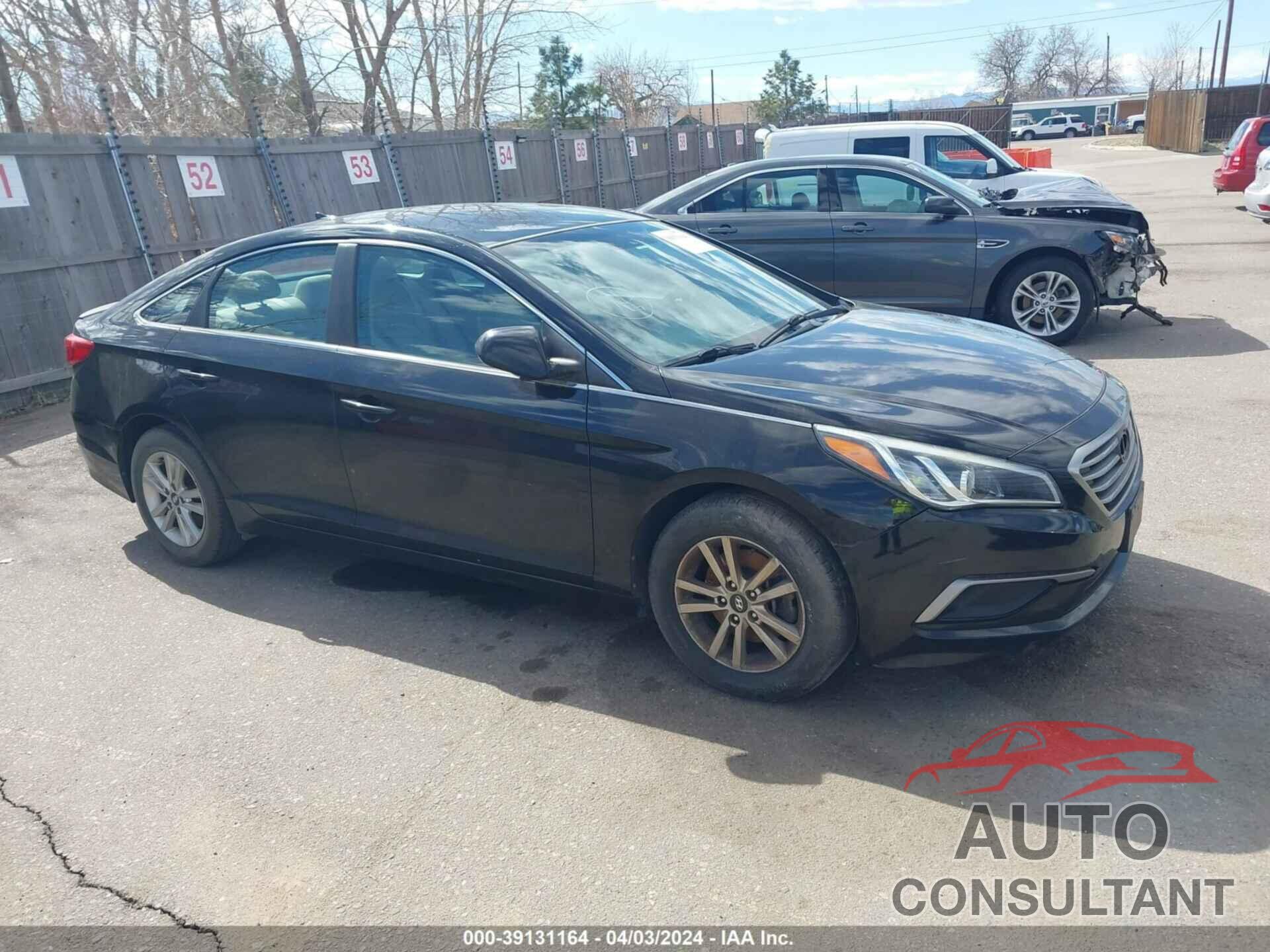 HYUNDAI SONATA 2016 - 5NPE24AF5GH280005