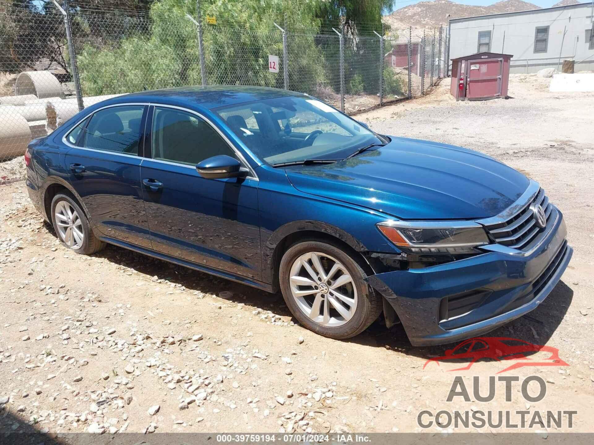 VOLKSWAGEN PASSAT 2020 - 1VWSA7A37LC010662