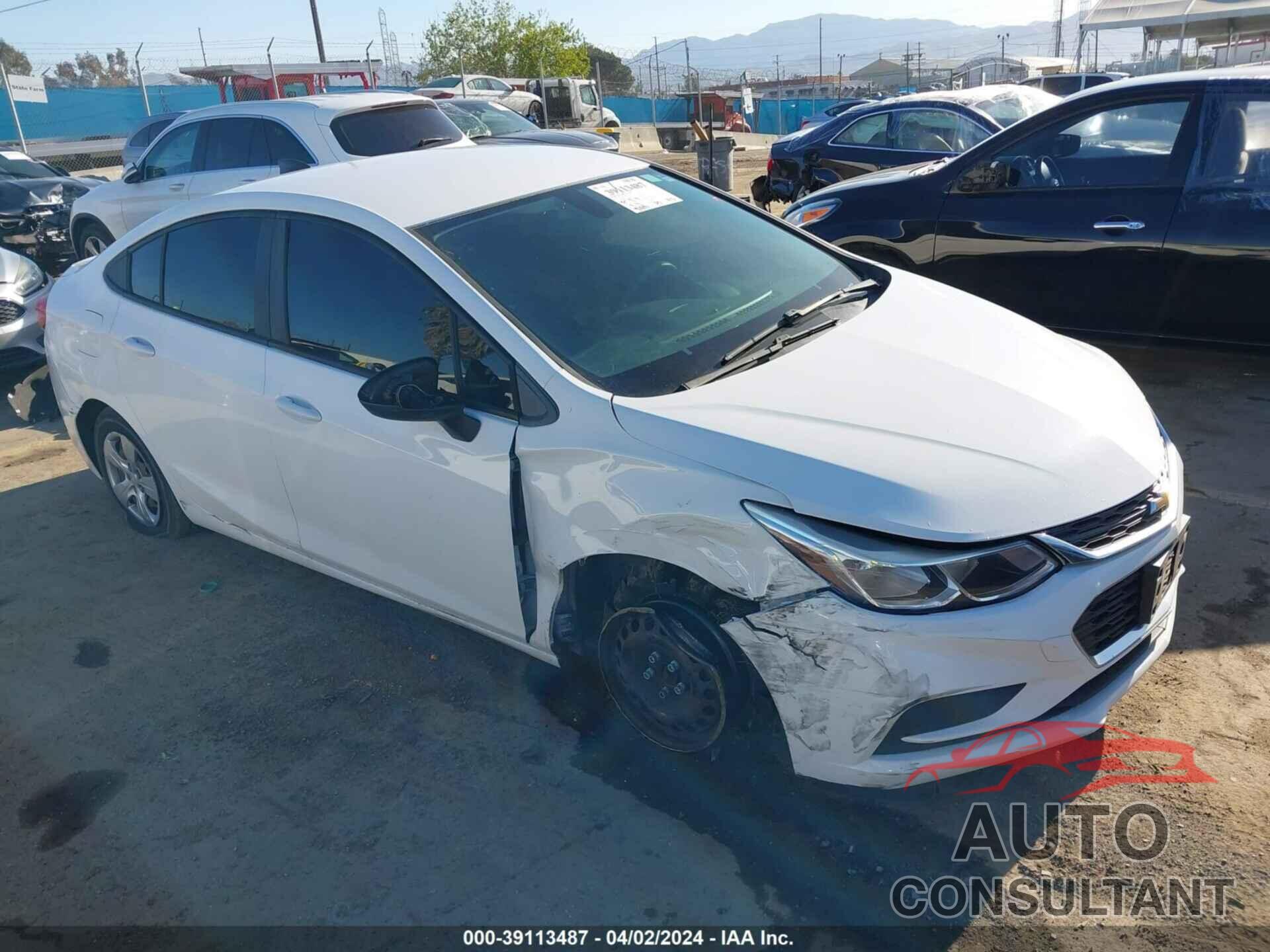 CHEVROLET CRUZE 2016 - 1G1BC5SM1G7233845