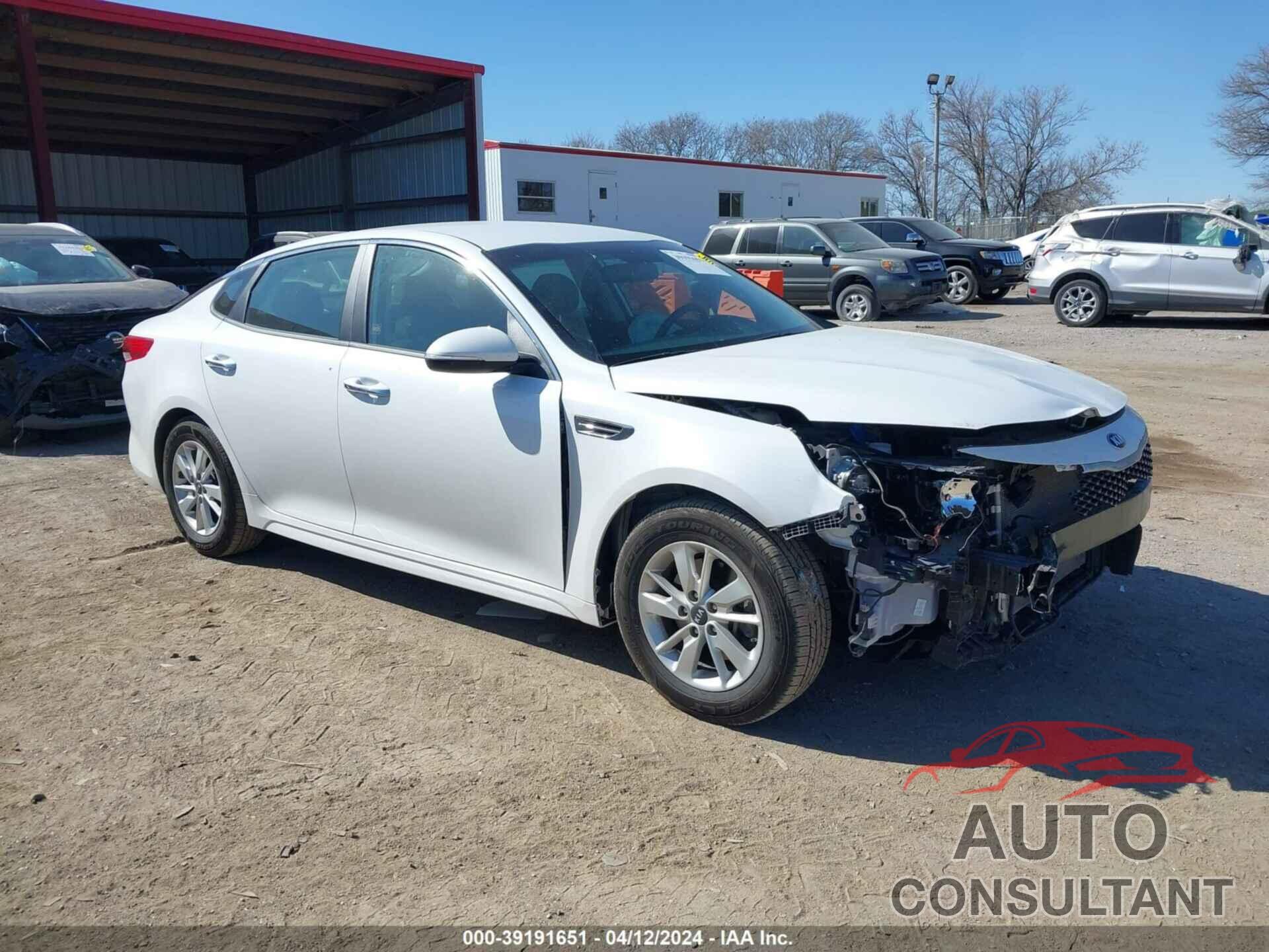 KIA OPTIMA 2018 - 5XXGT4L35JG236839
