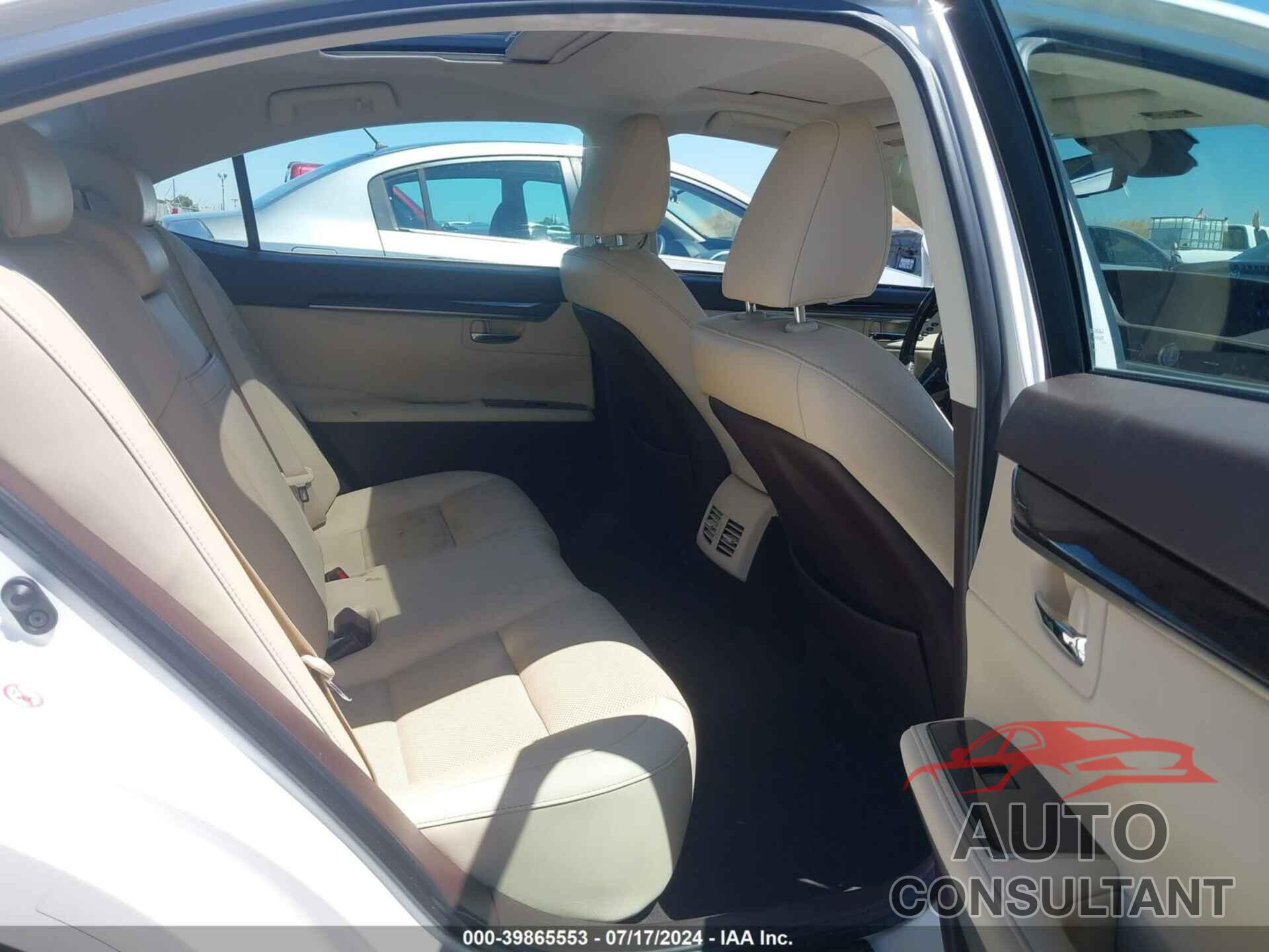 LEXUS ES 350 2017 - 58ABK1GG2HU069714