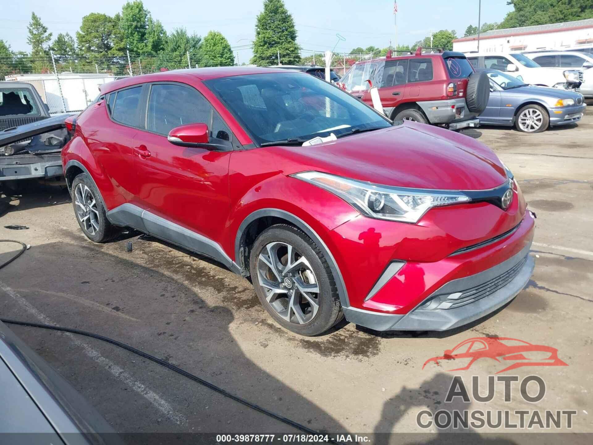 TOYOTA C-HR 2018 - NMTKHMBX8JR047003