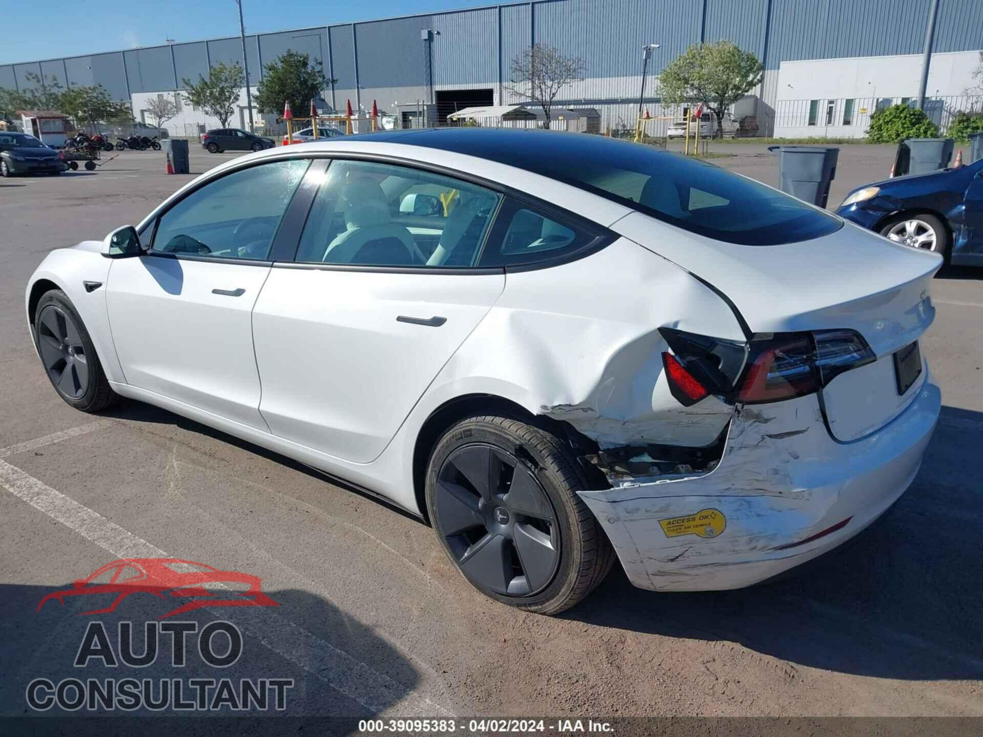 TESLA MODEL 3 2021 - 5YJ3E1EA3MF073487