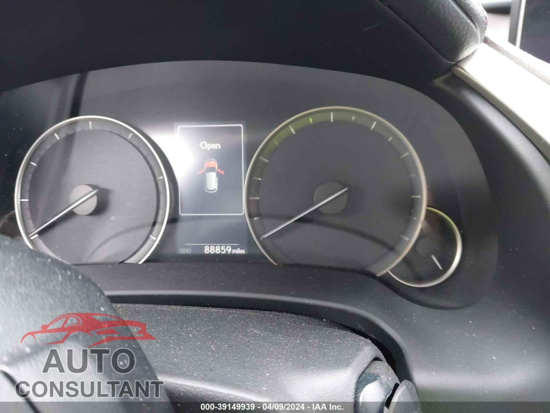 LEXUS RX 2017 - 2T2ZZMCA4HC036196