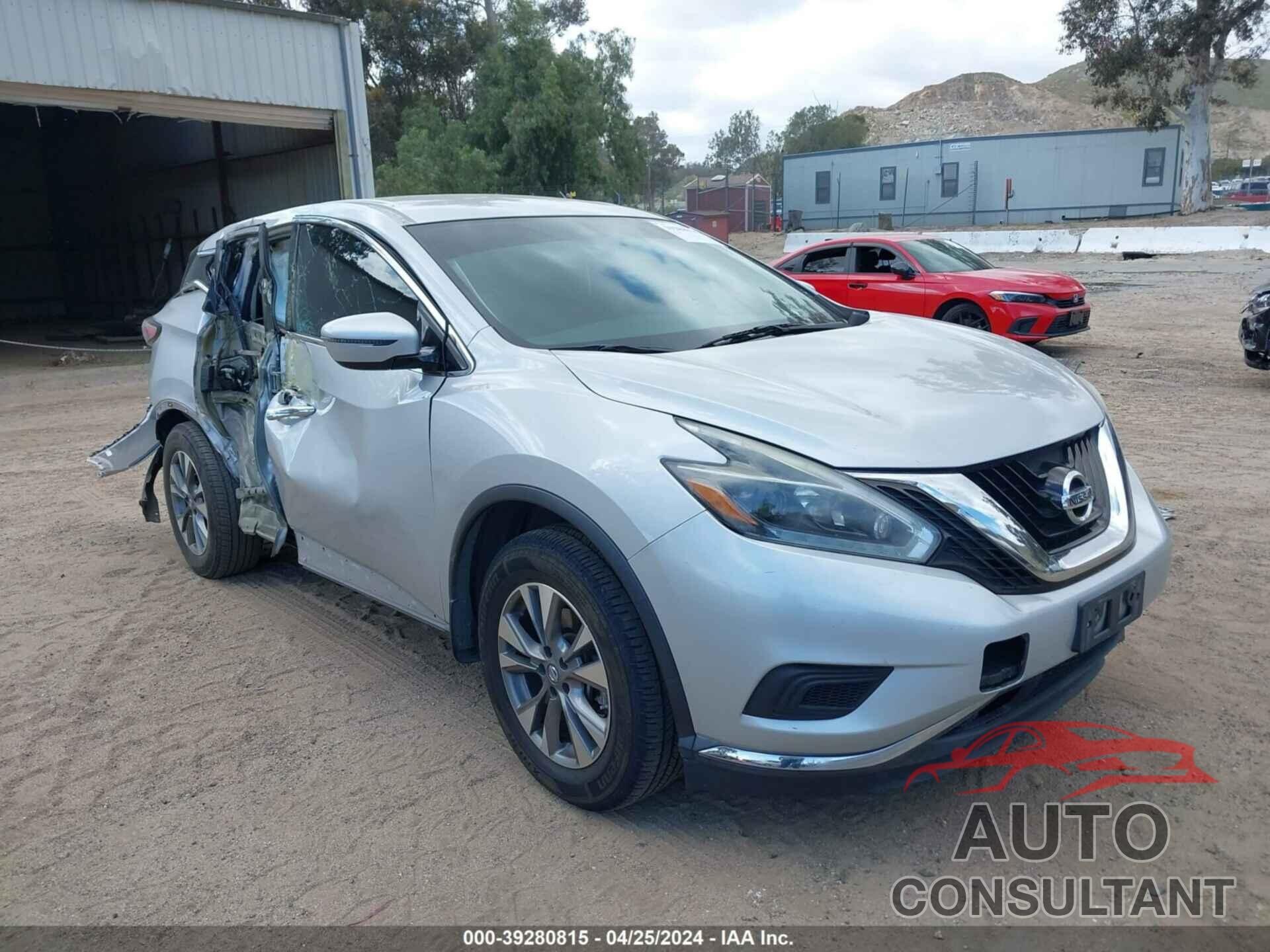 NISSAN MURANO 2018 - 5N1AZ2MG6JN148571