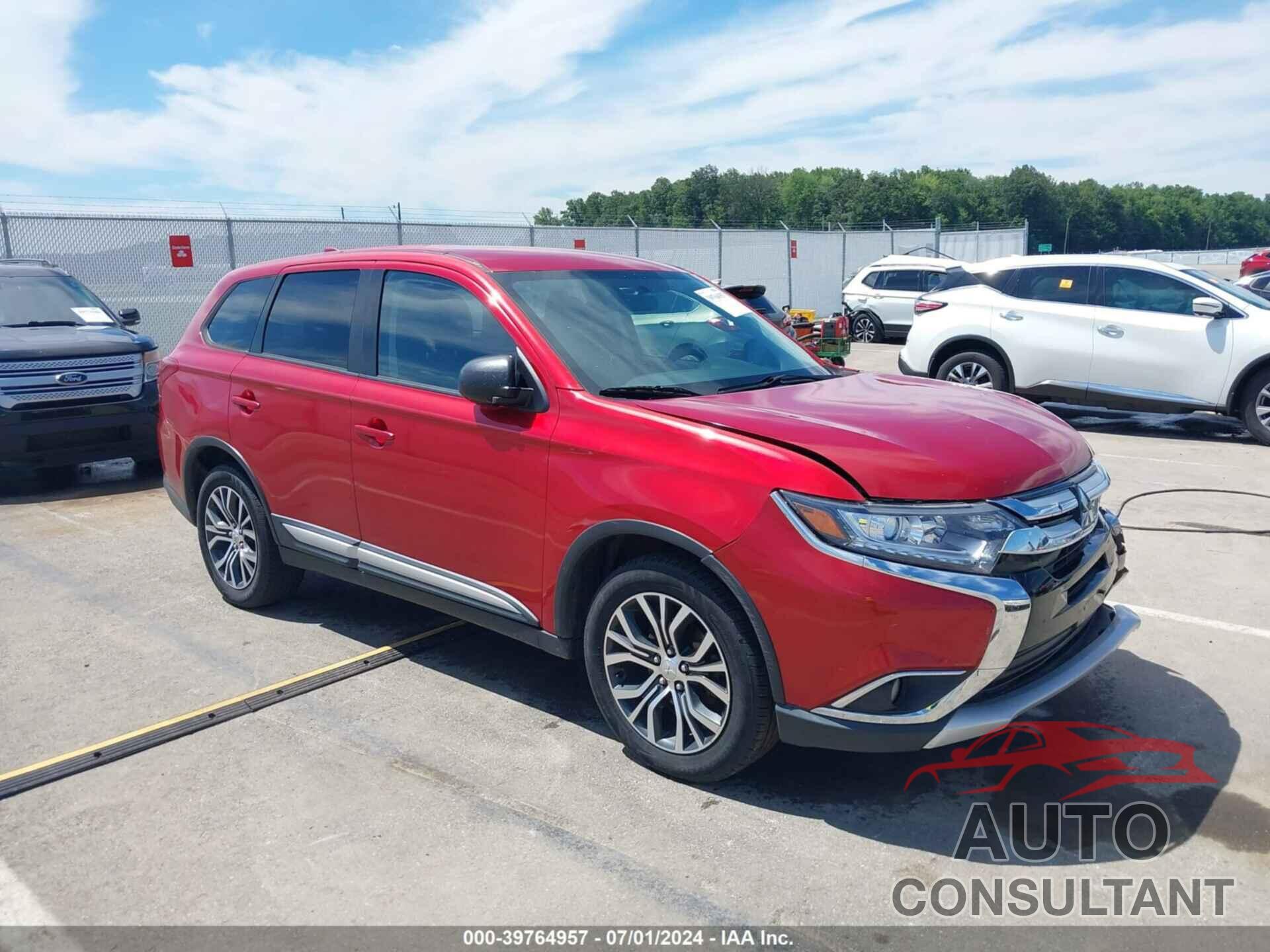 MITSUBISHI OUTLANDER 2017 - JA4AD2A37HZ054782