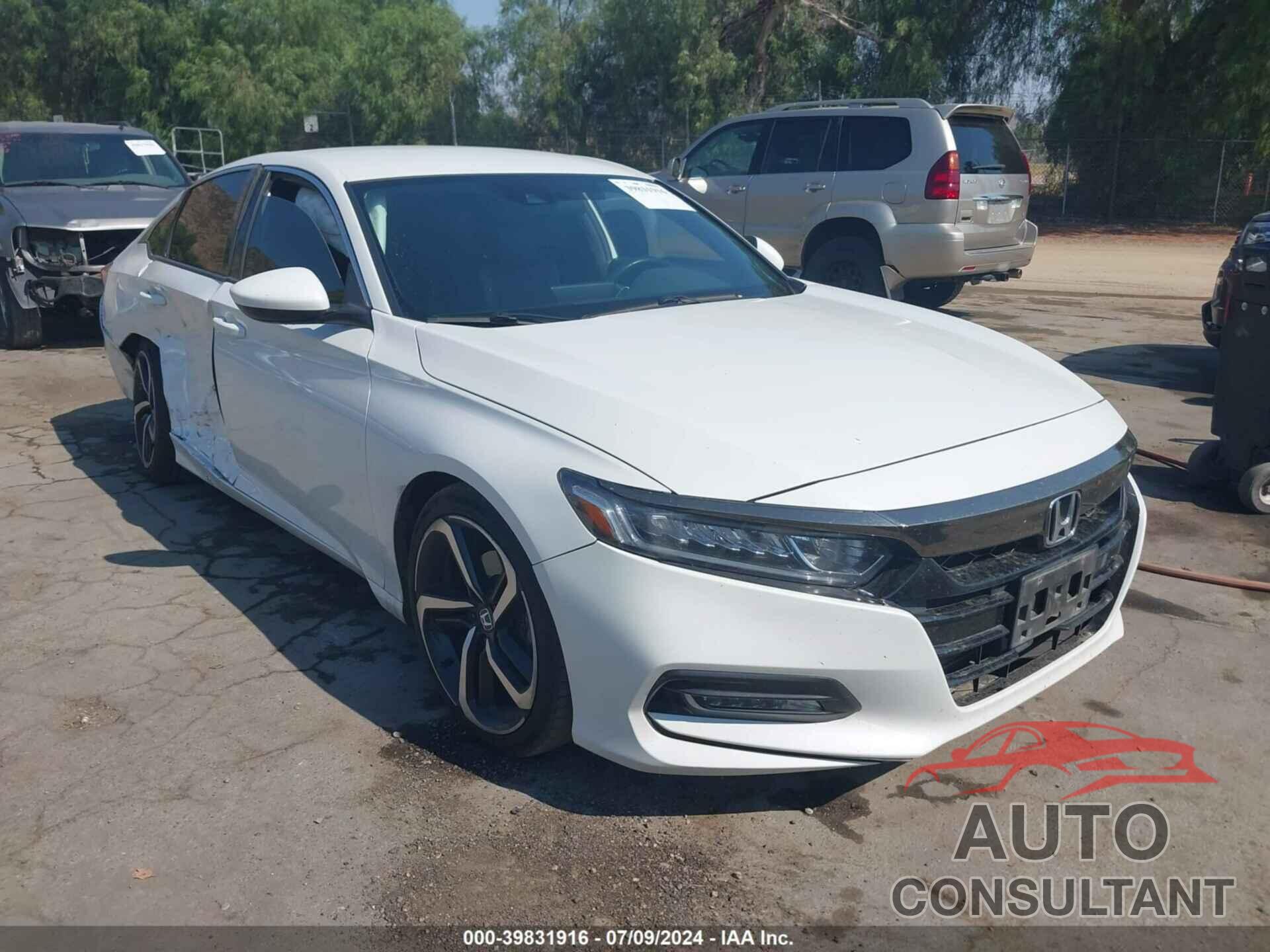 HONDA ACCORD 2018 - 1HGCV1F30JA043000