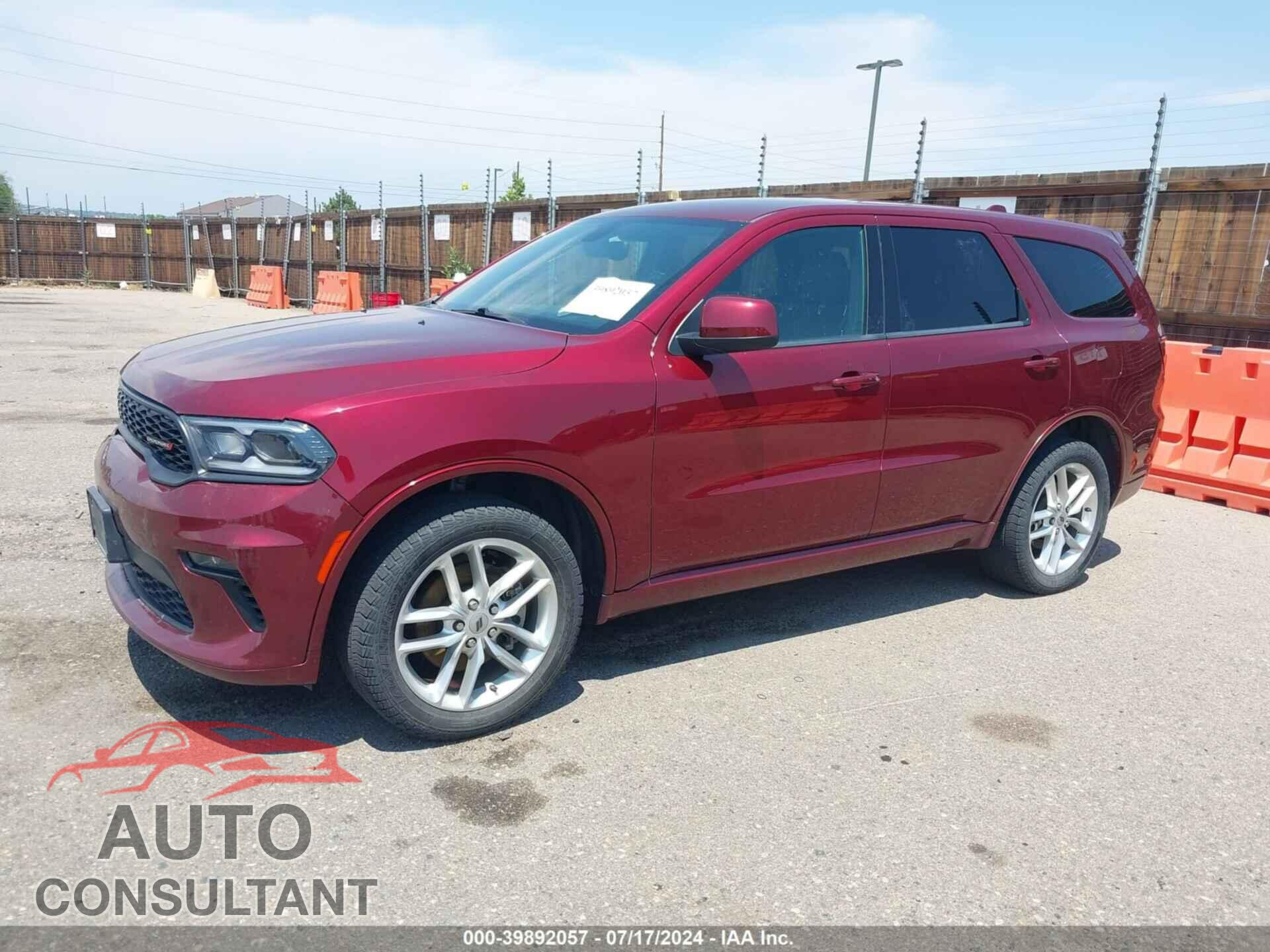 DODGE DURANGO 2021 - 1C4RDJDG2MC644936