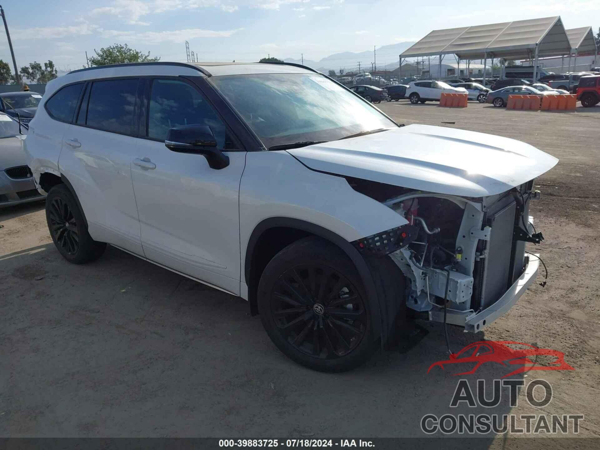 TOYOTA HIGHLANDER 2023 - 5TDKDRAH7PS009226