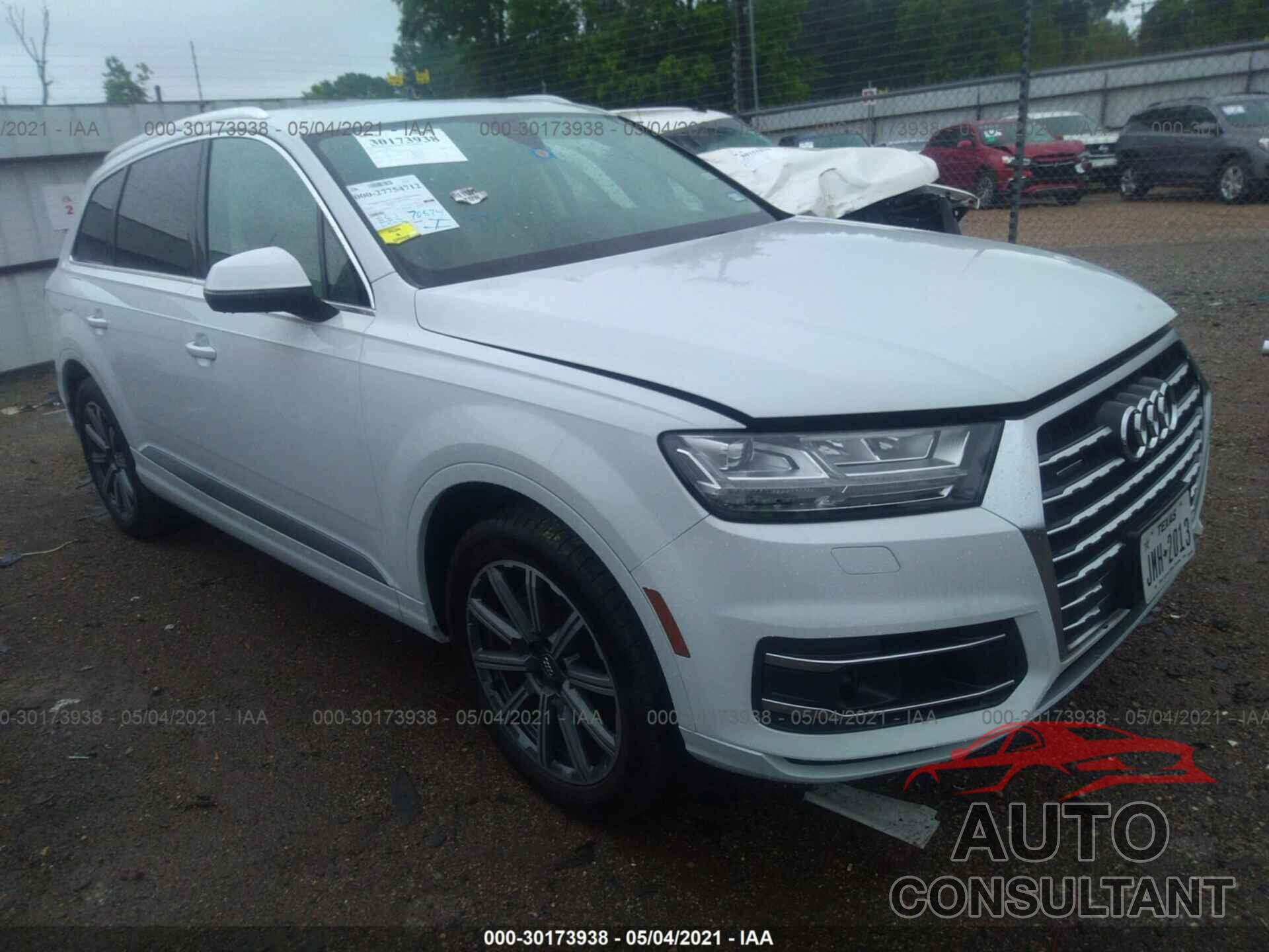 AUDI Q7 2017 - WA1LHAF74HD039513