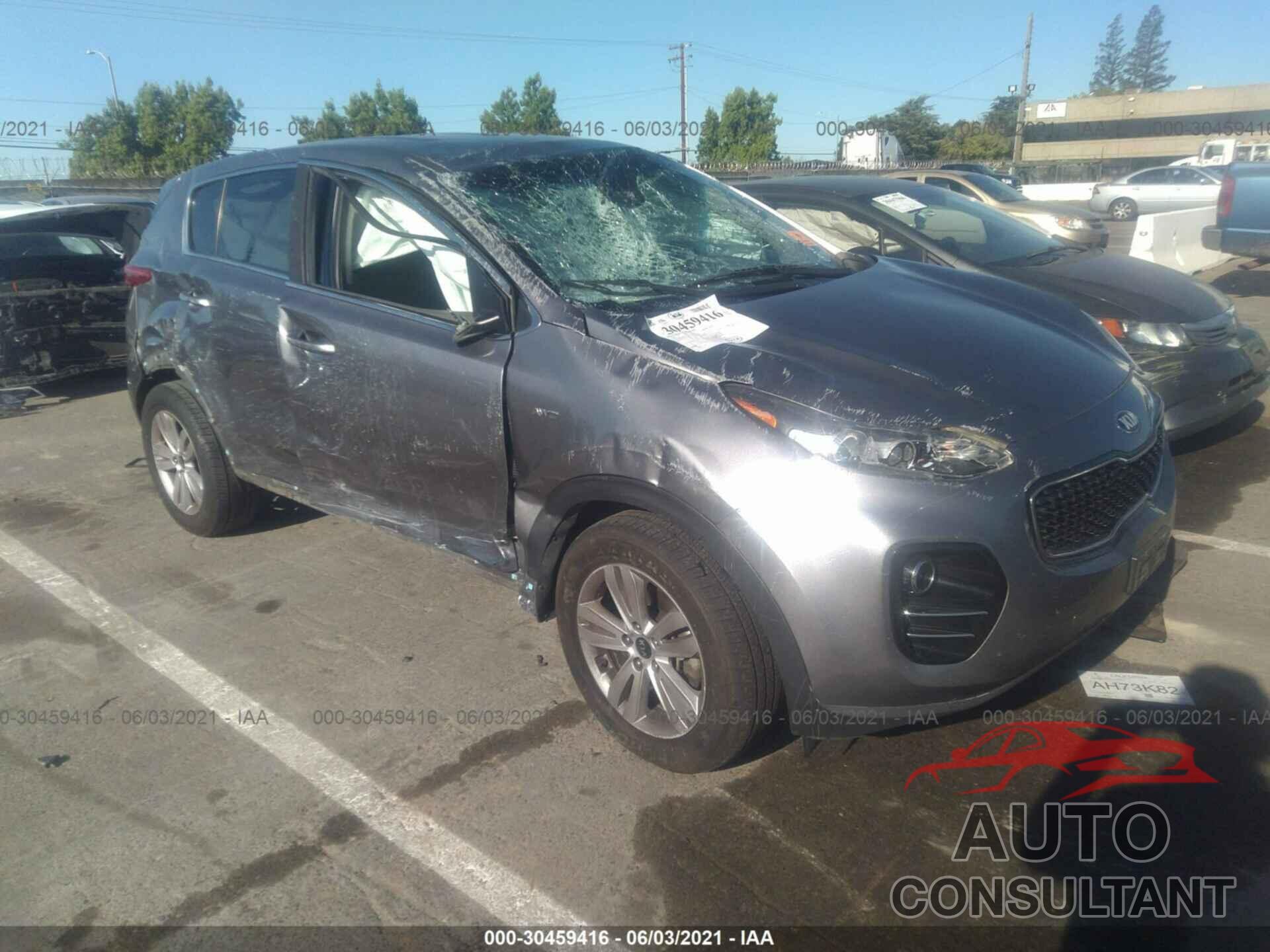 KIA SPORTAGE 2017 - KNDPMCAC3H7198217