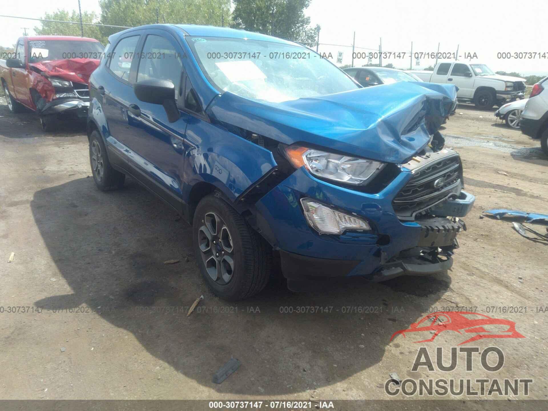 FORD ECOSPORT 2019 - MAJ3S2FE6KC265051