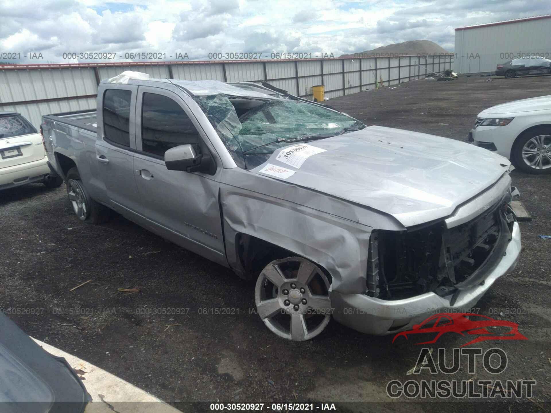 CHEVROLET SILVERADO 1500 2017 - 1GCVKREC0HZ291145