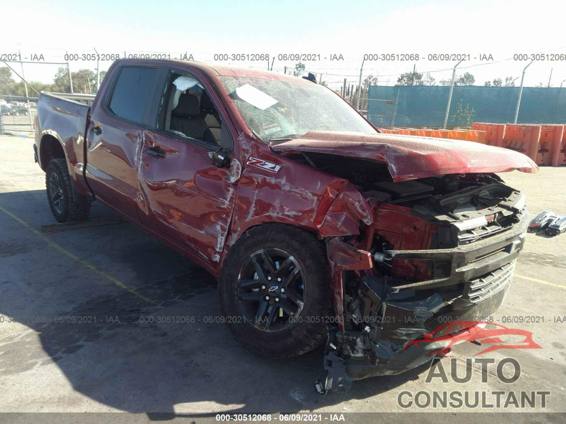 CHEVROLET SILVERADO 1500 2020 - 1GCPYFEL9LZ317496
