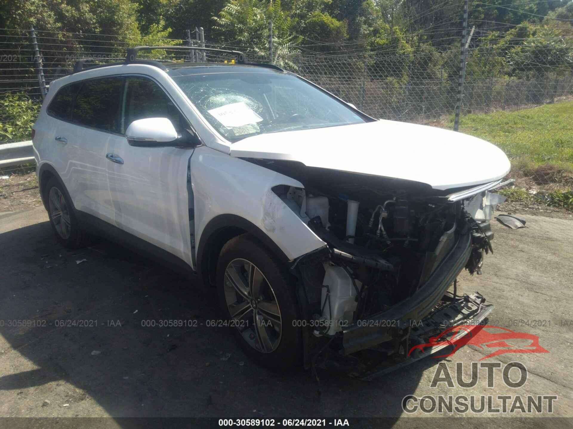 HYUNDAI SANTA FE 2016 - KM8SR4HF6GU140891