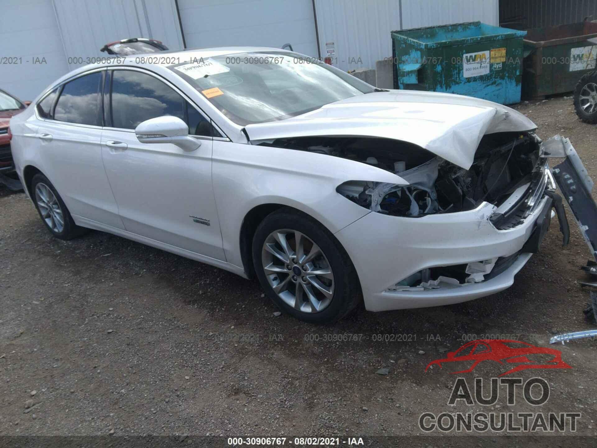 FORD FUSION ENERGI 2018 - 3FA6P0PU1JR143819