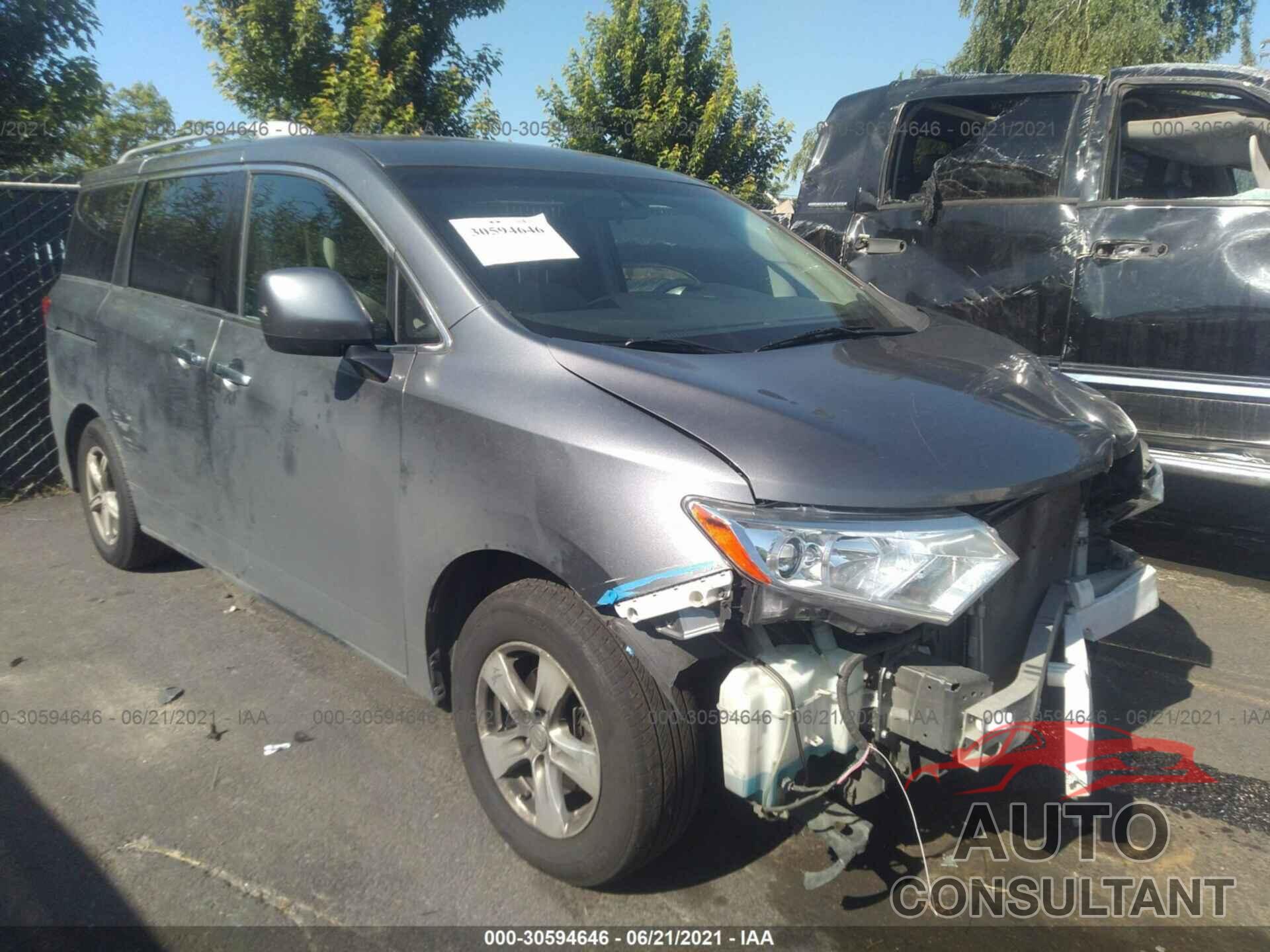 NISSAN QUEST 2016 - JN8AE2KP4G9154362