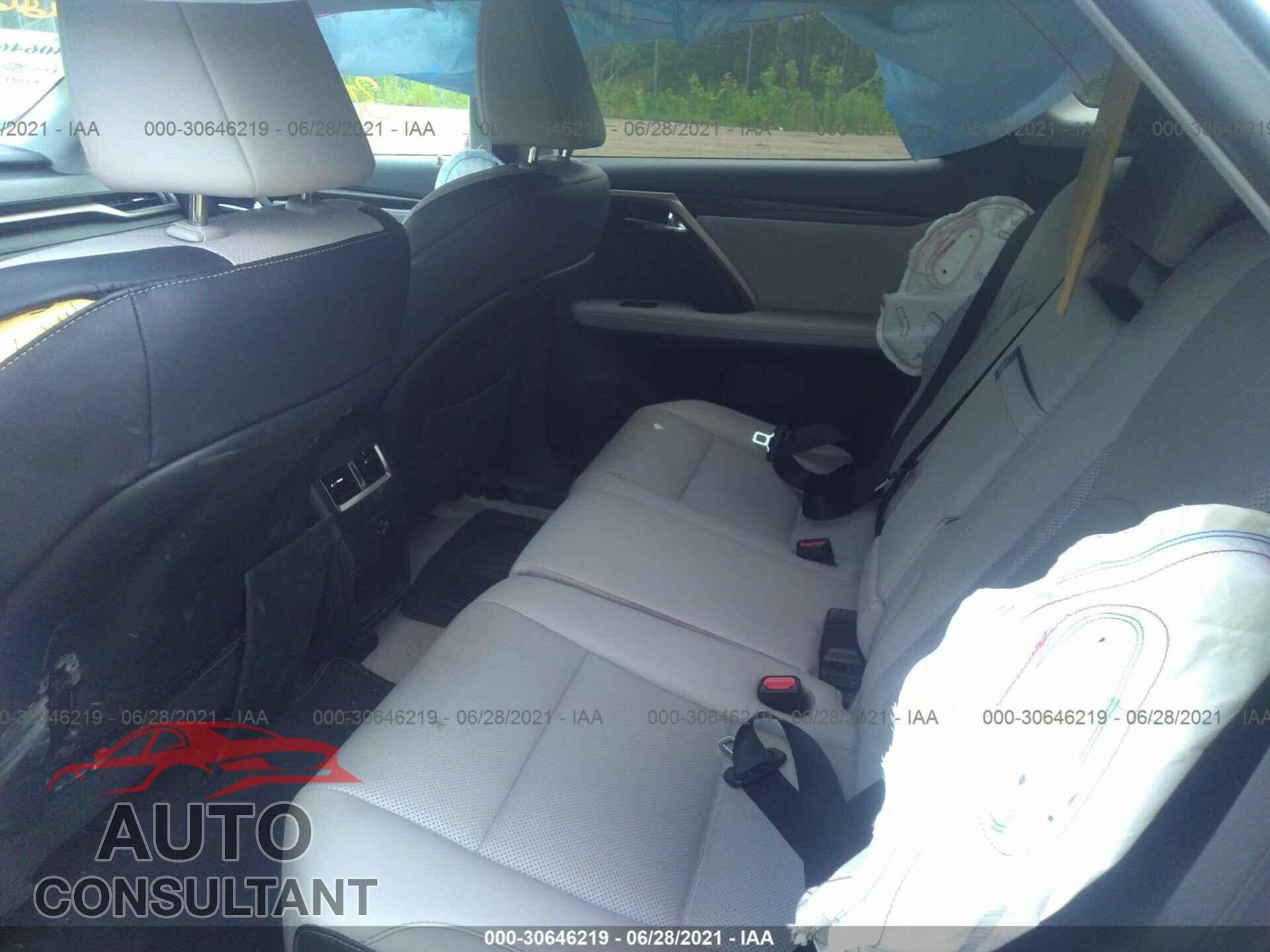 LEXUS RX 2019 - 2T2BZMCA5KC194054