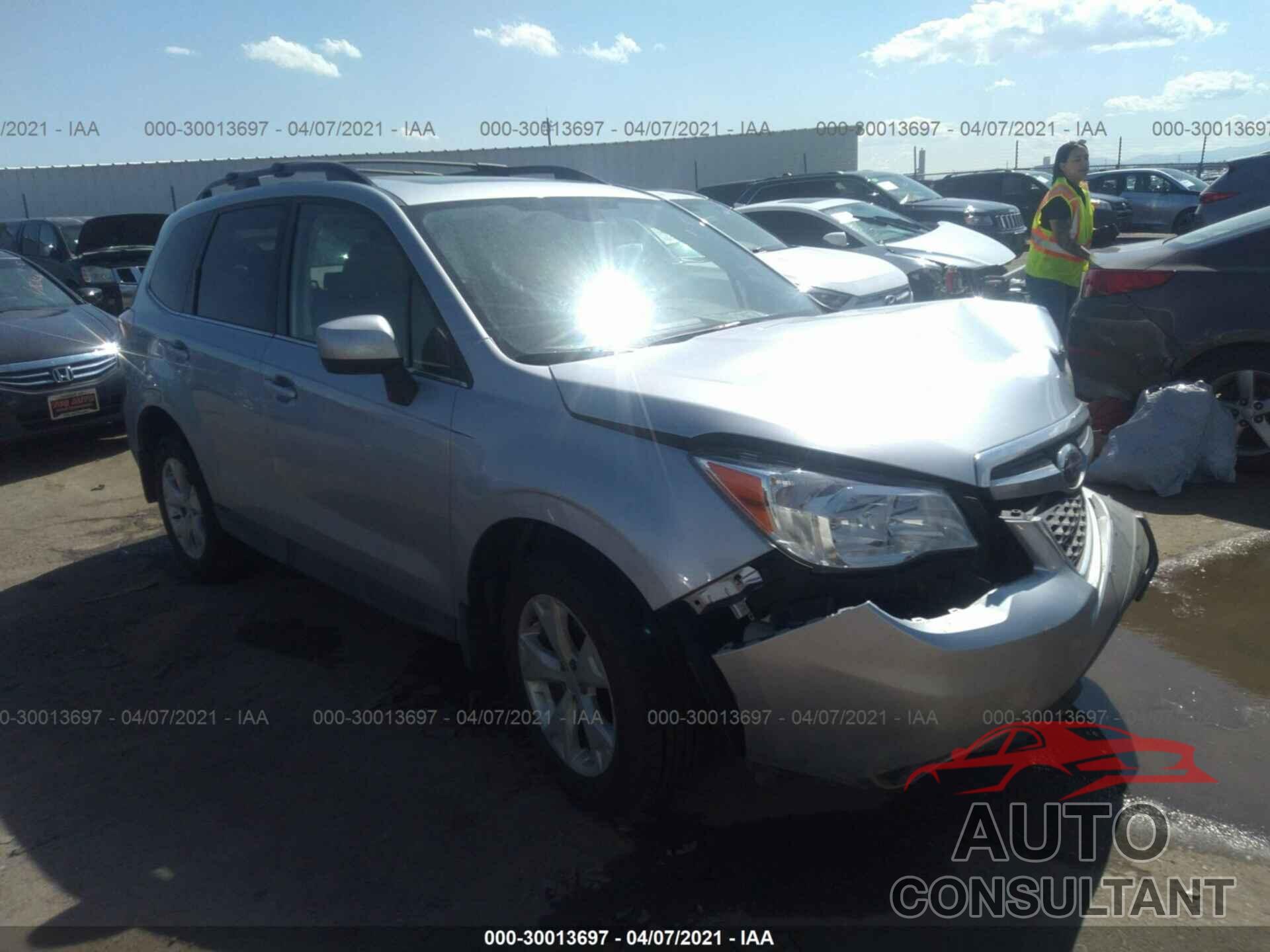 SUBARU FORESTER 2016 - JF2SJARC3GH494554