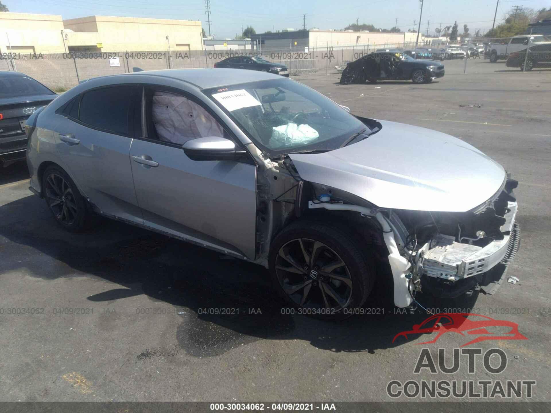 HONDA CIVIC HATCHBACK 2018 - SHHFK7H45JU423338