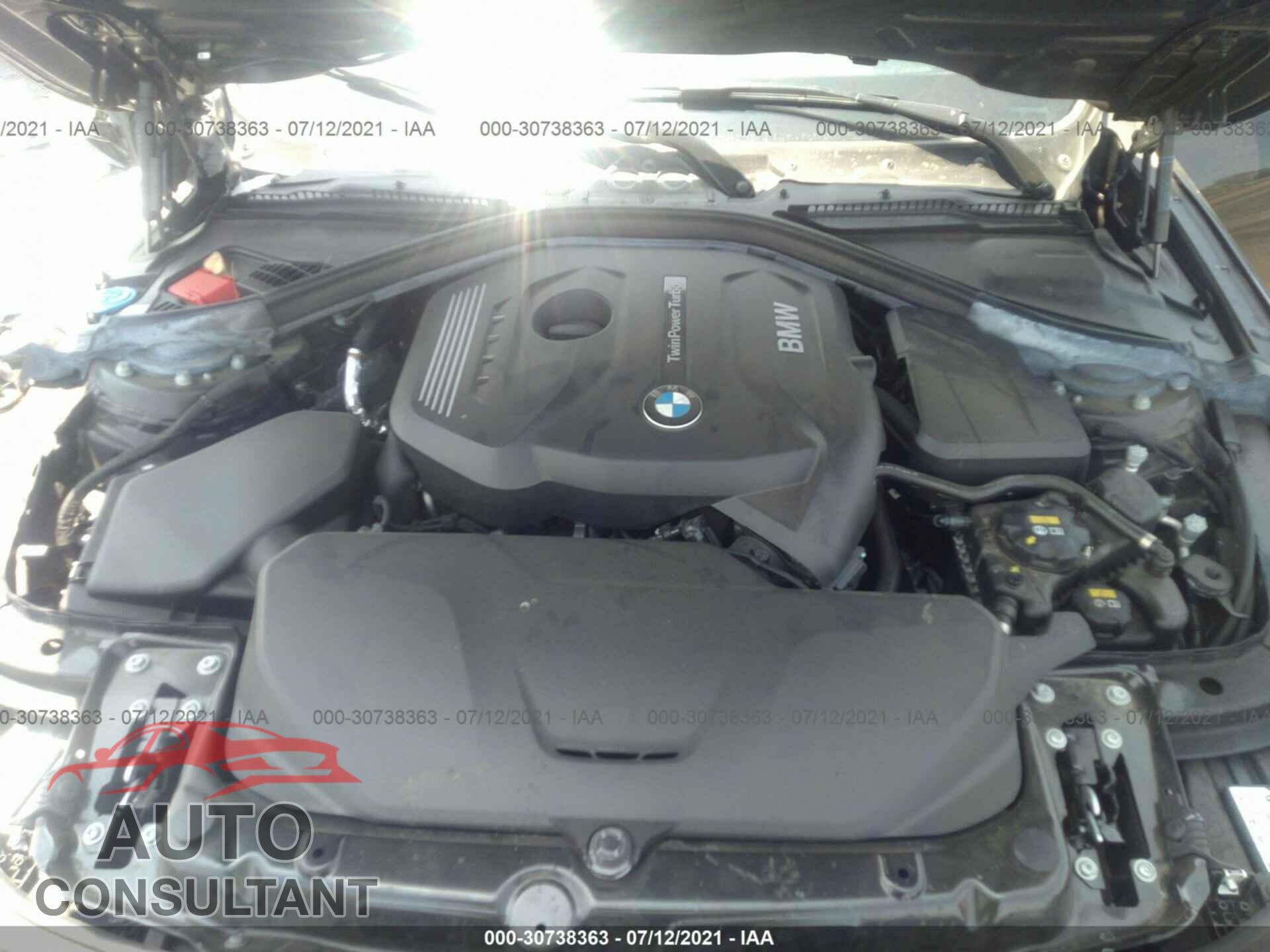 BMW 3 SERIES 2018 - WBA8B9C5XJEE82330