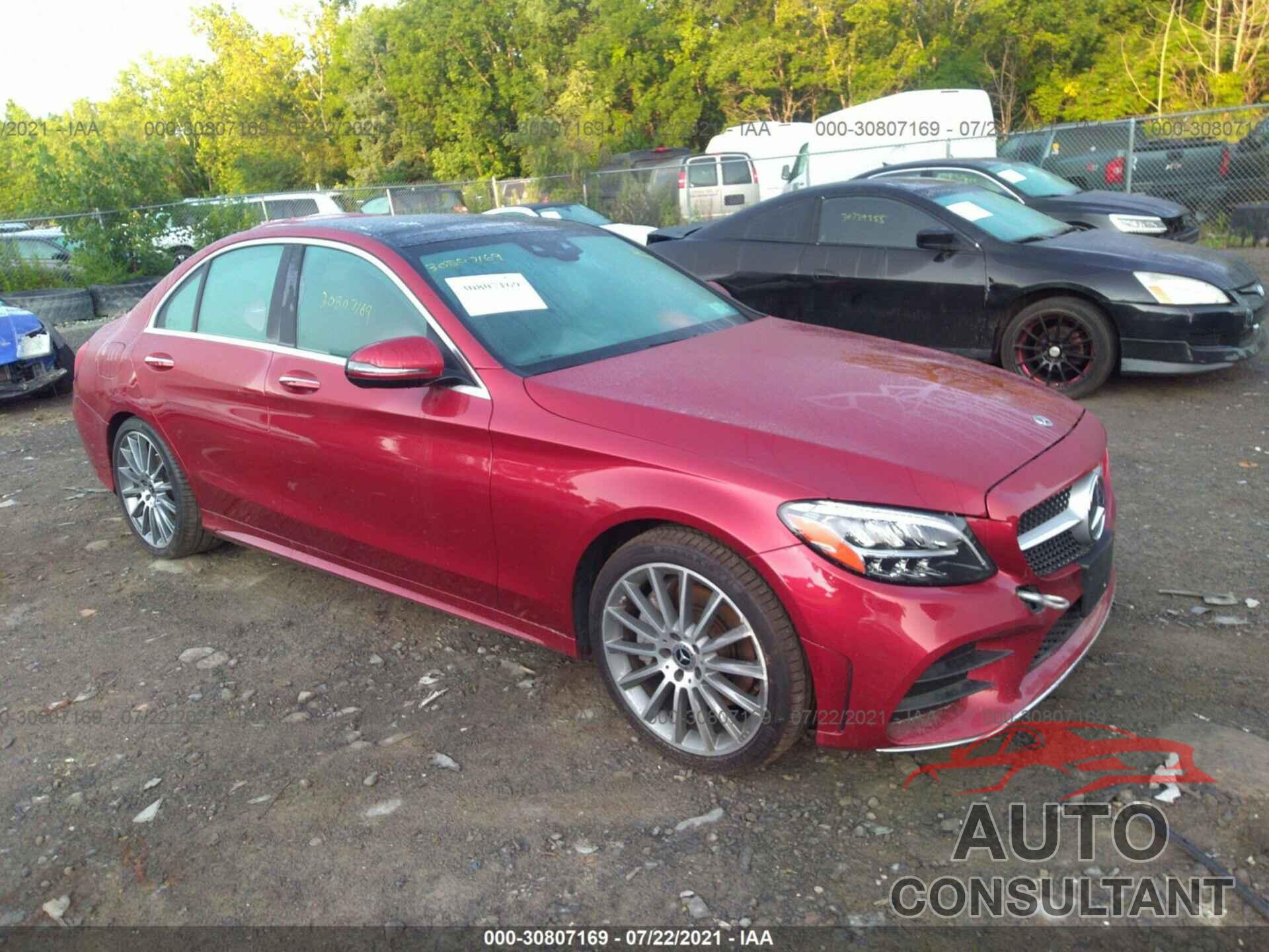 MERCEDES-BENZ C-CLASS 2019 - 55SWF8EB3KU308252