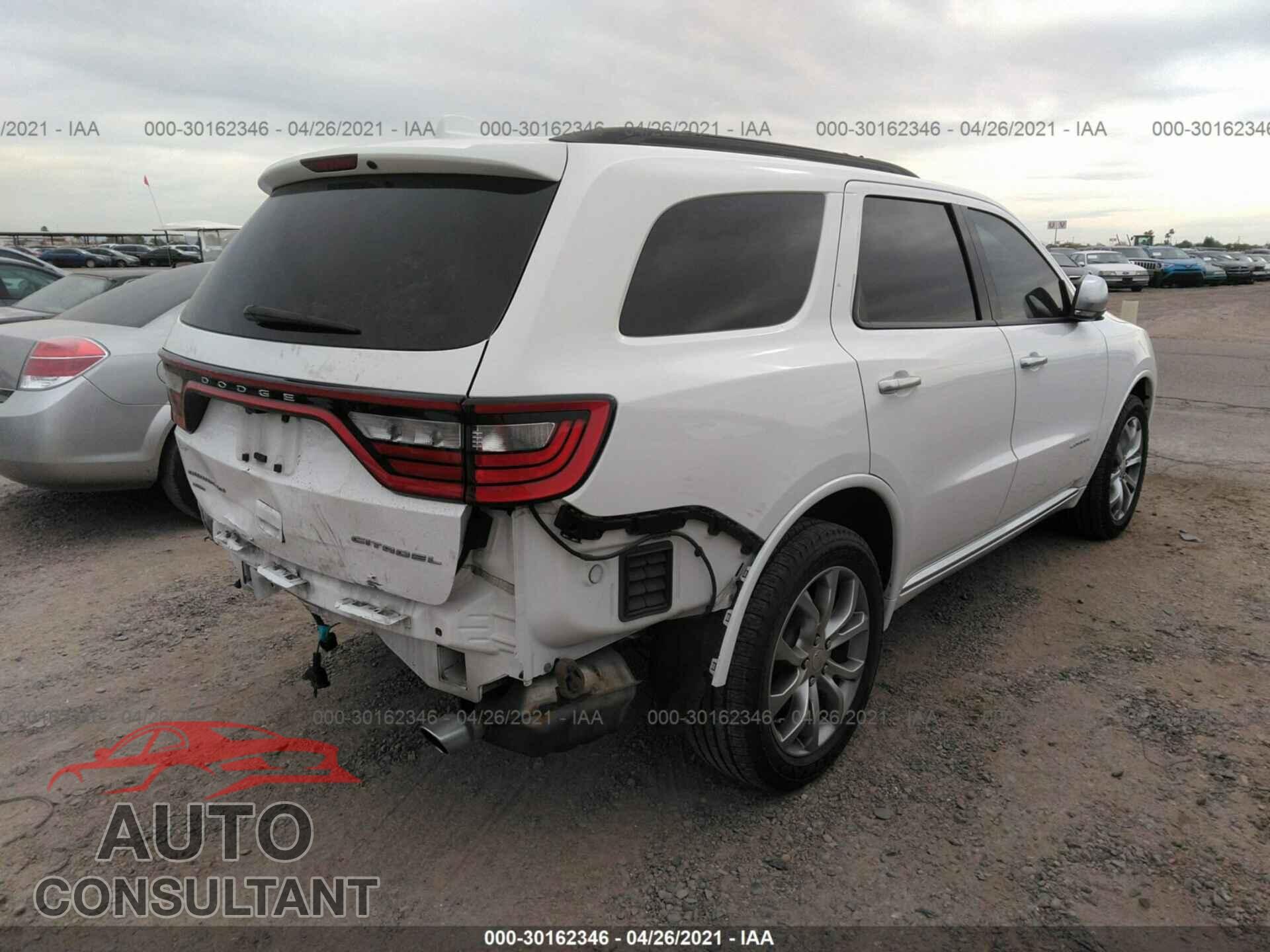 DODGE DURANGO 2017 - 1C4RDJEG9HC627345