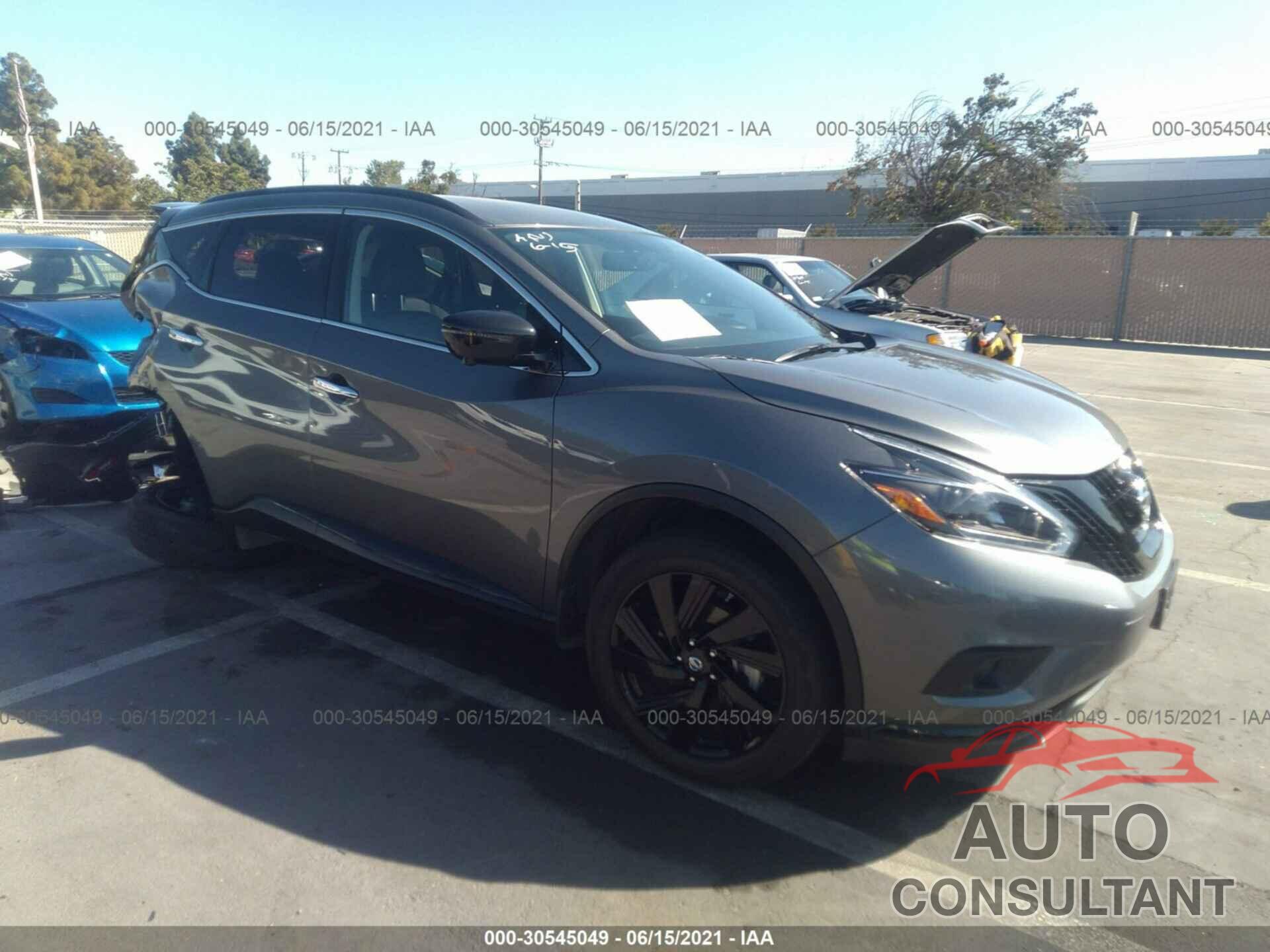 NISSAN MURANO 2018 - 5N1AZ2MG0JN196860