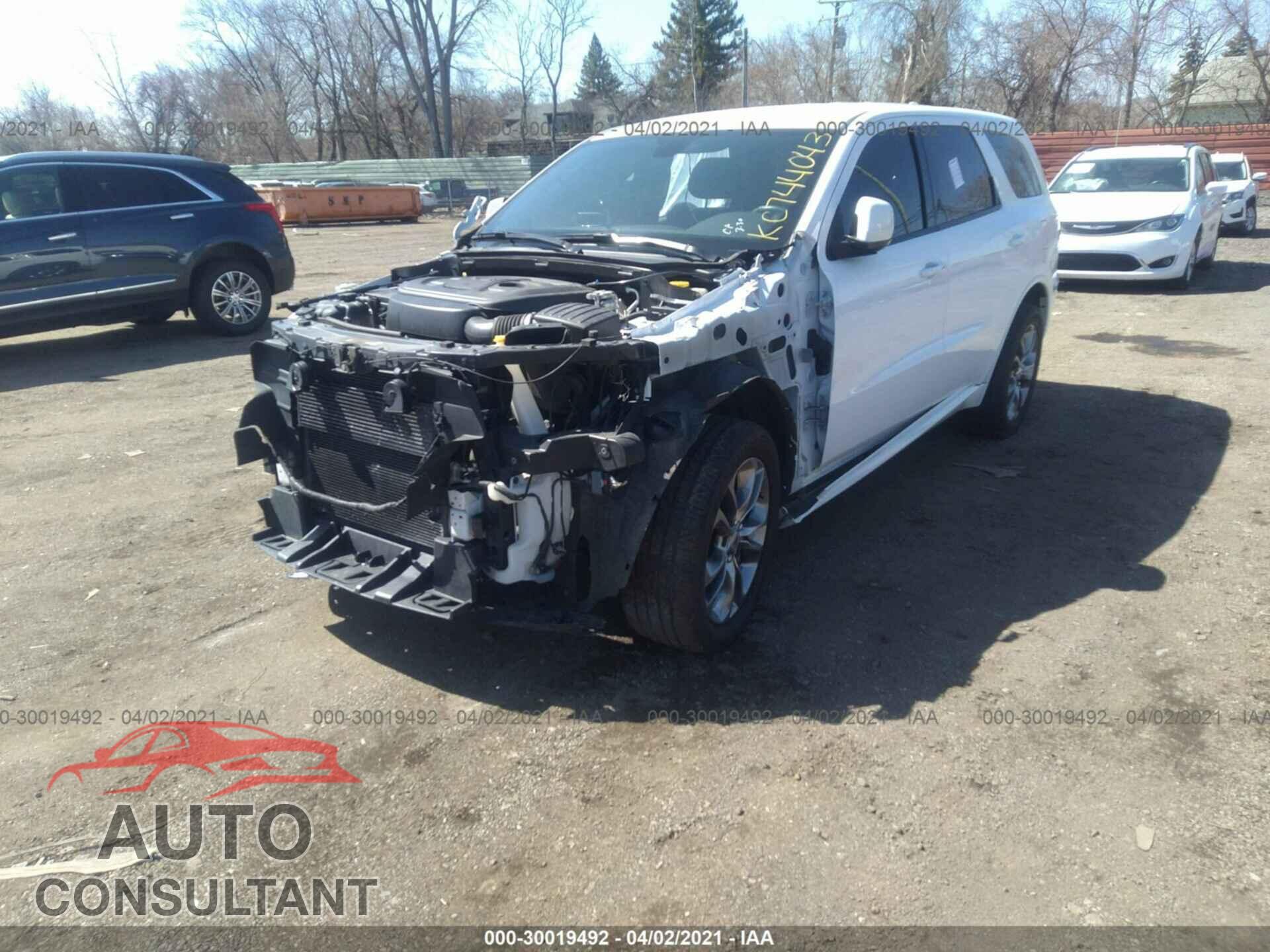DODGE DURANGO 2019 - 1C4RDJDG7KC744043