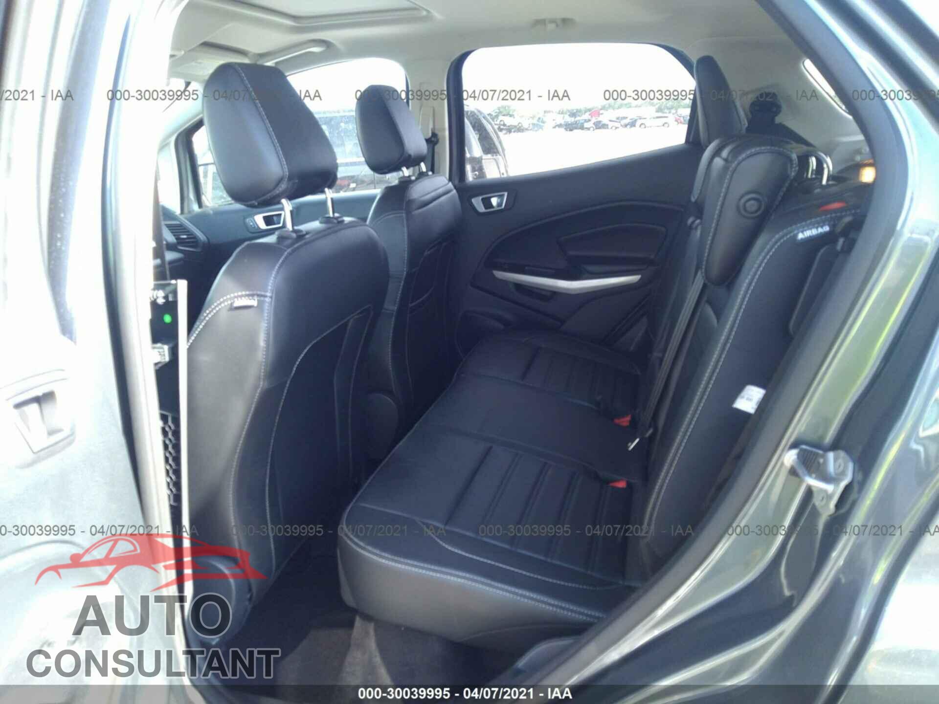 FORD ECOSPORT 2021 - MAJ6S3KL2MC400603
