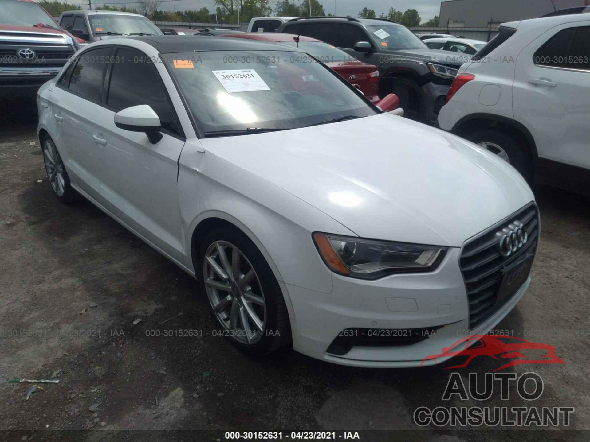 AUDI A3 2016 - WAUA7GFFXG1033352