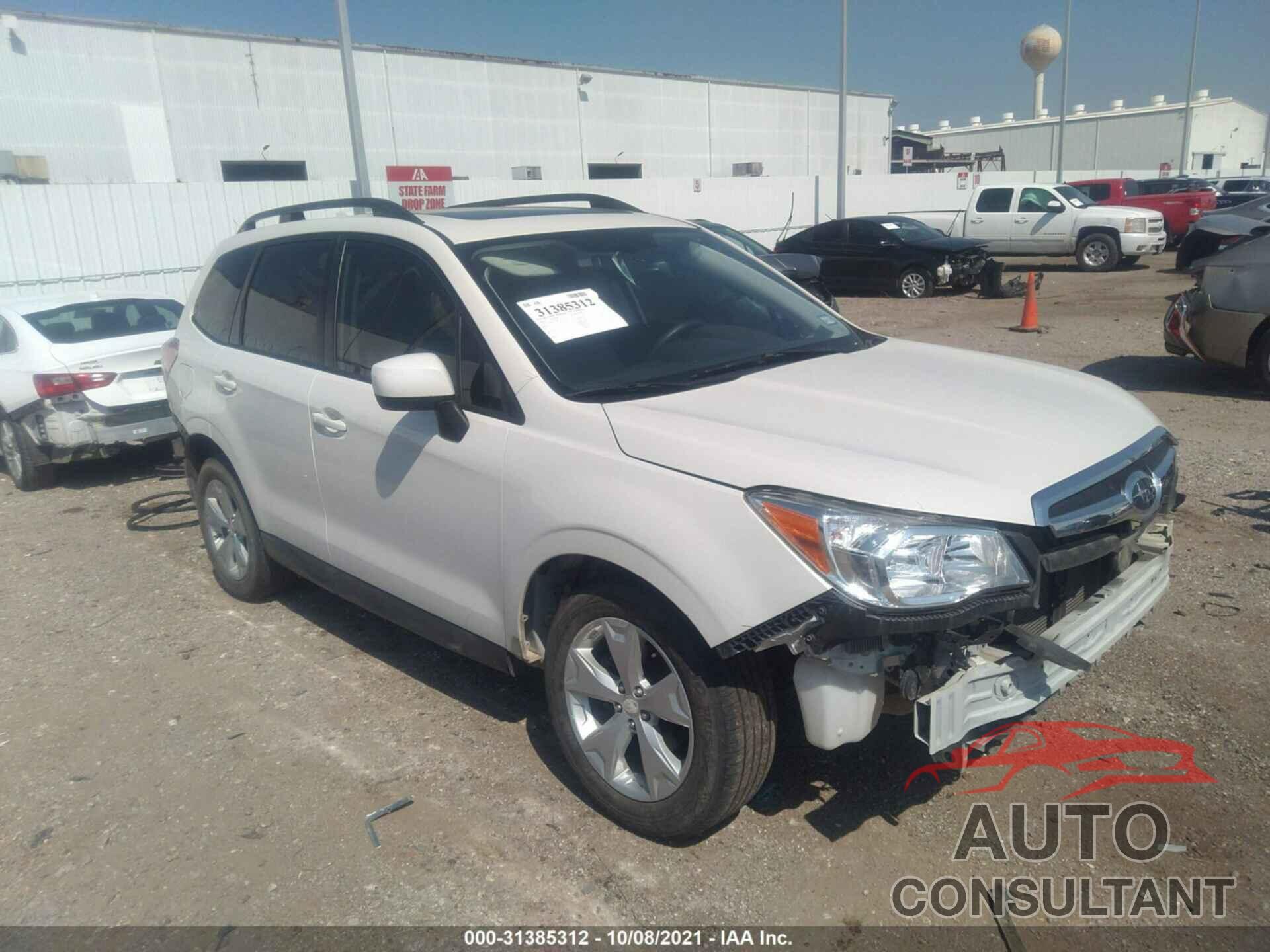 SUBARU FORESTER 2016 - JF2SJADC2GH421392