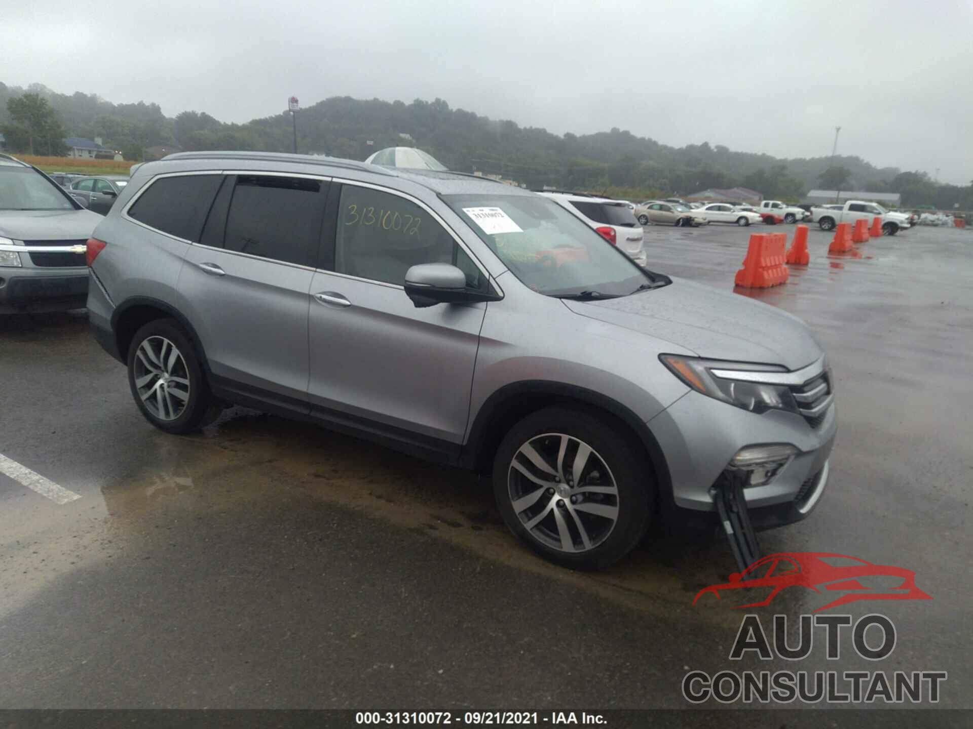 HONDA PILOT 2016 - 5FNYF6H96GB123689