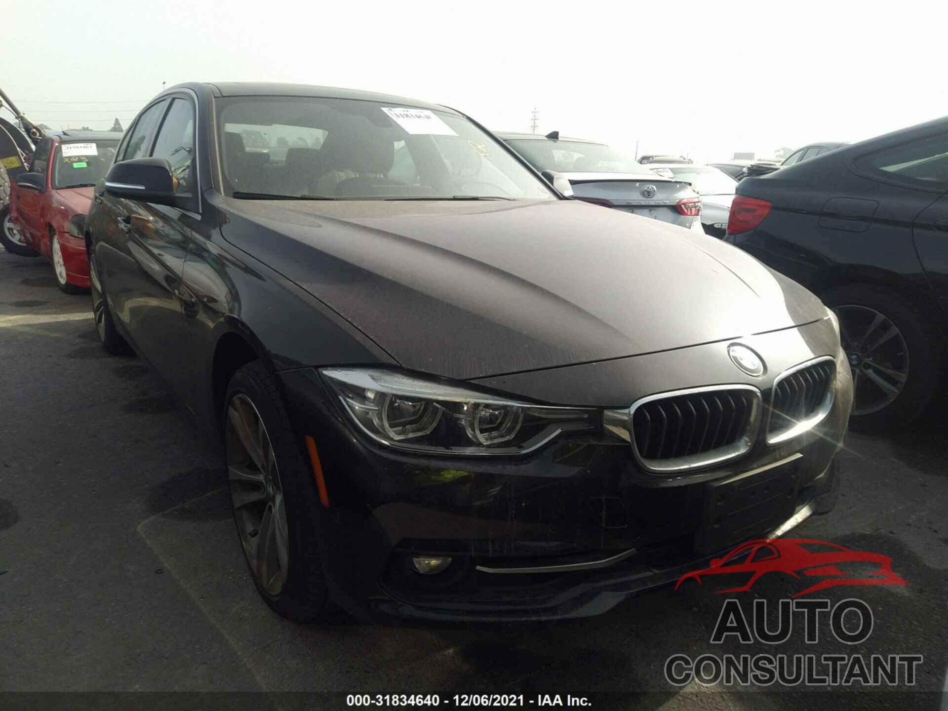 BMW 3 SERIES 2018 - WBA8B9C56JEE81627