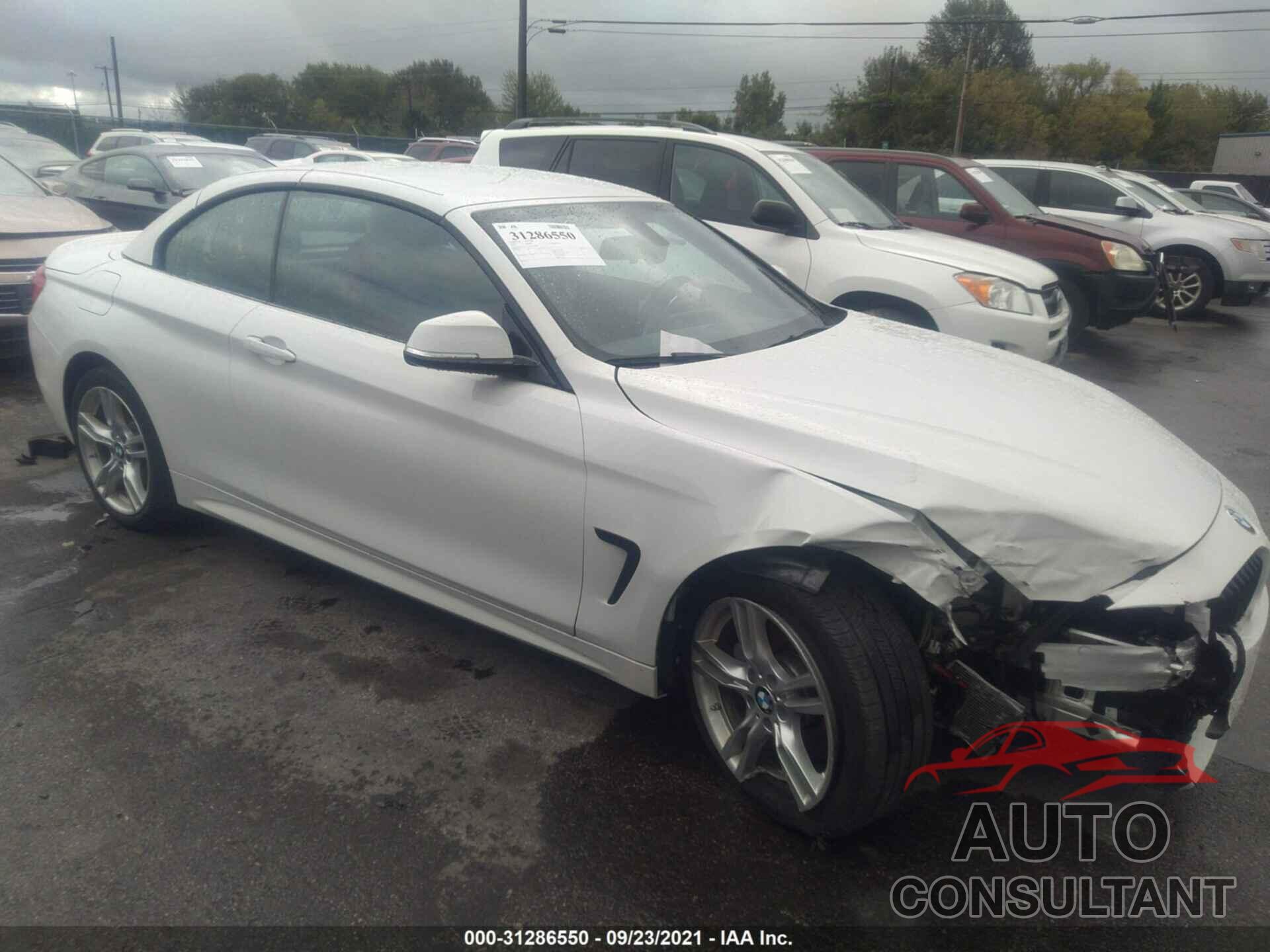 BMW 4 SERIES 2017 - WBA4U1C53H5A15769