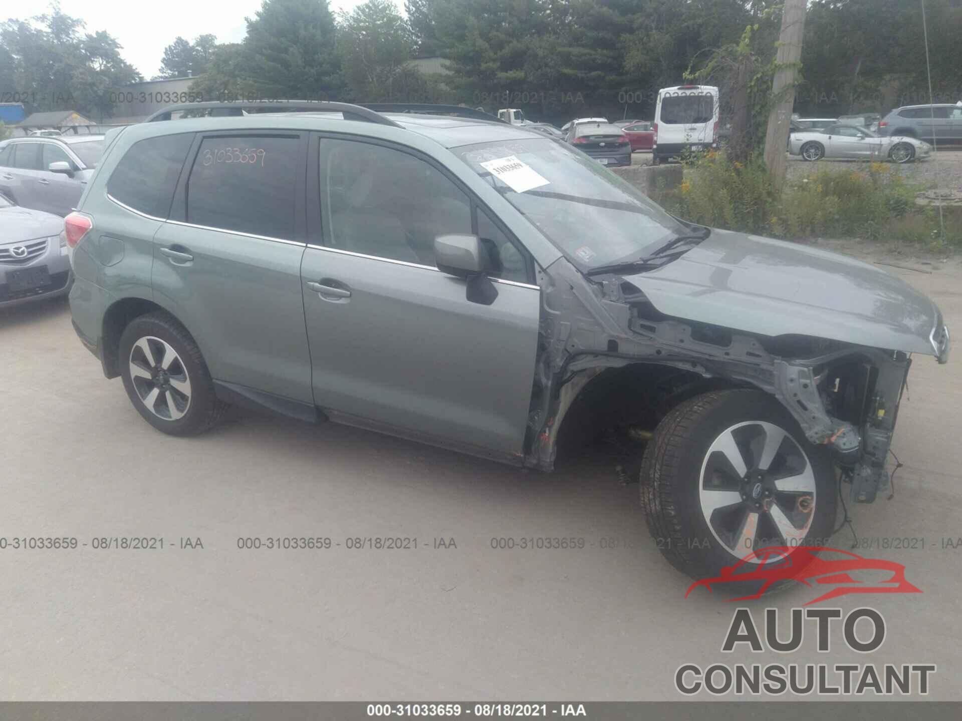 SUBARU FORESTER 2018 - JF2SJARC5JH485118