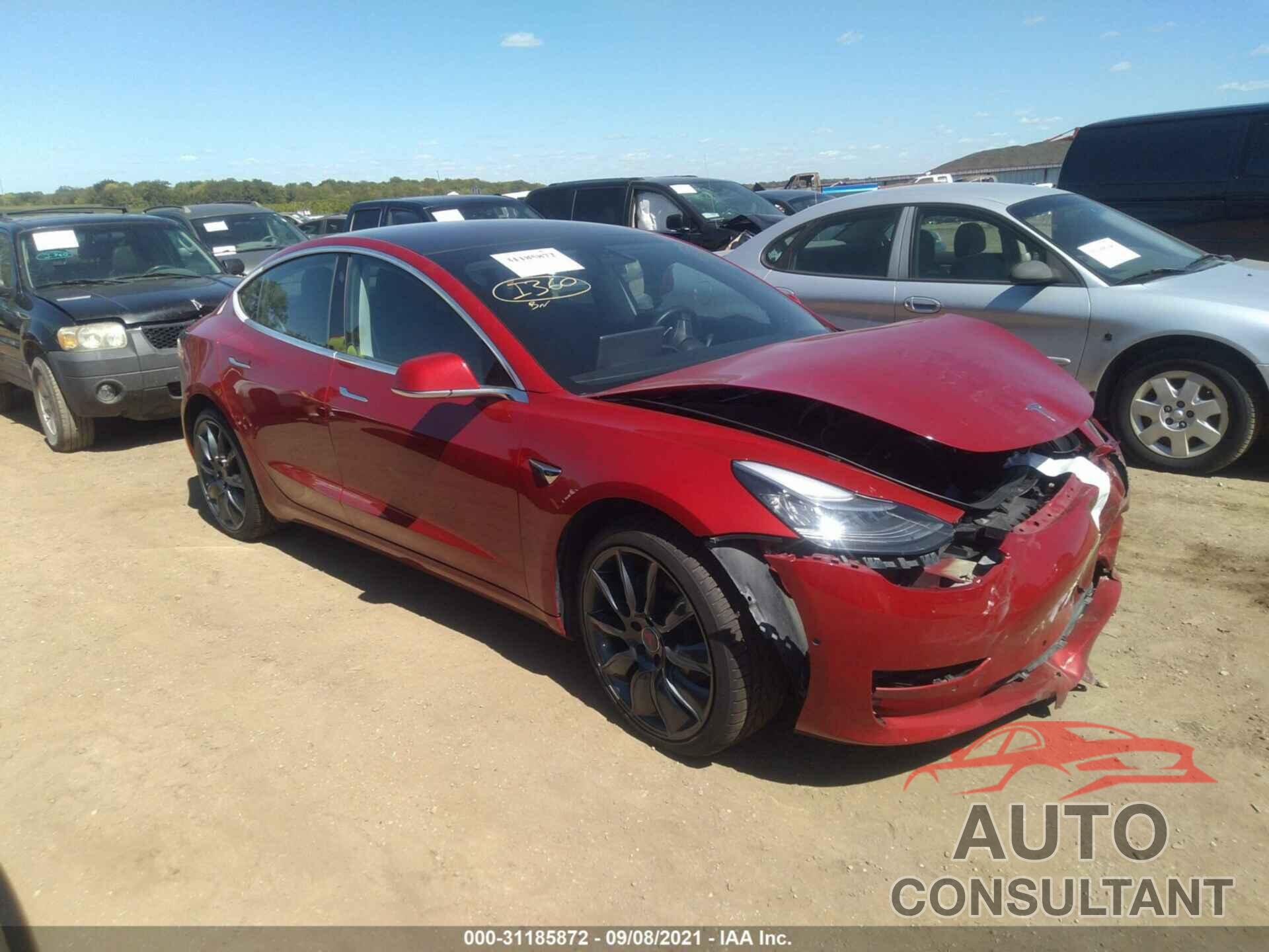 TESLA MODEL 3 2018 - 5YJ3E1EA6JF019337