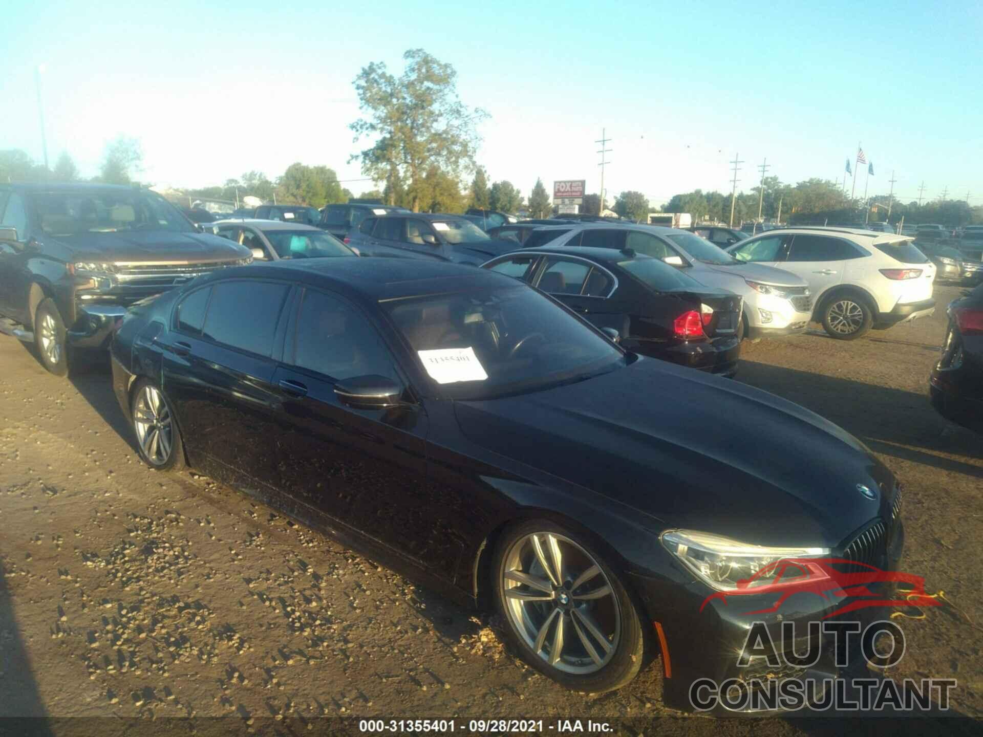 BMW 7 SERIES 2016 - WBA7F2C50GG416631