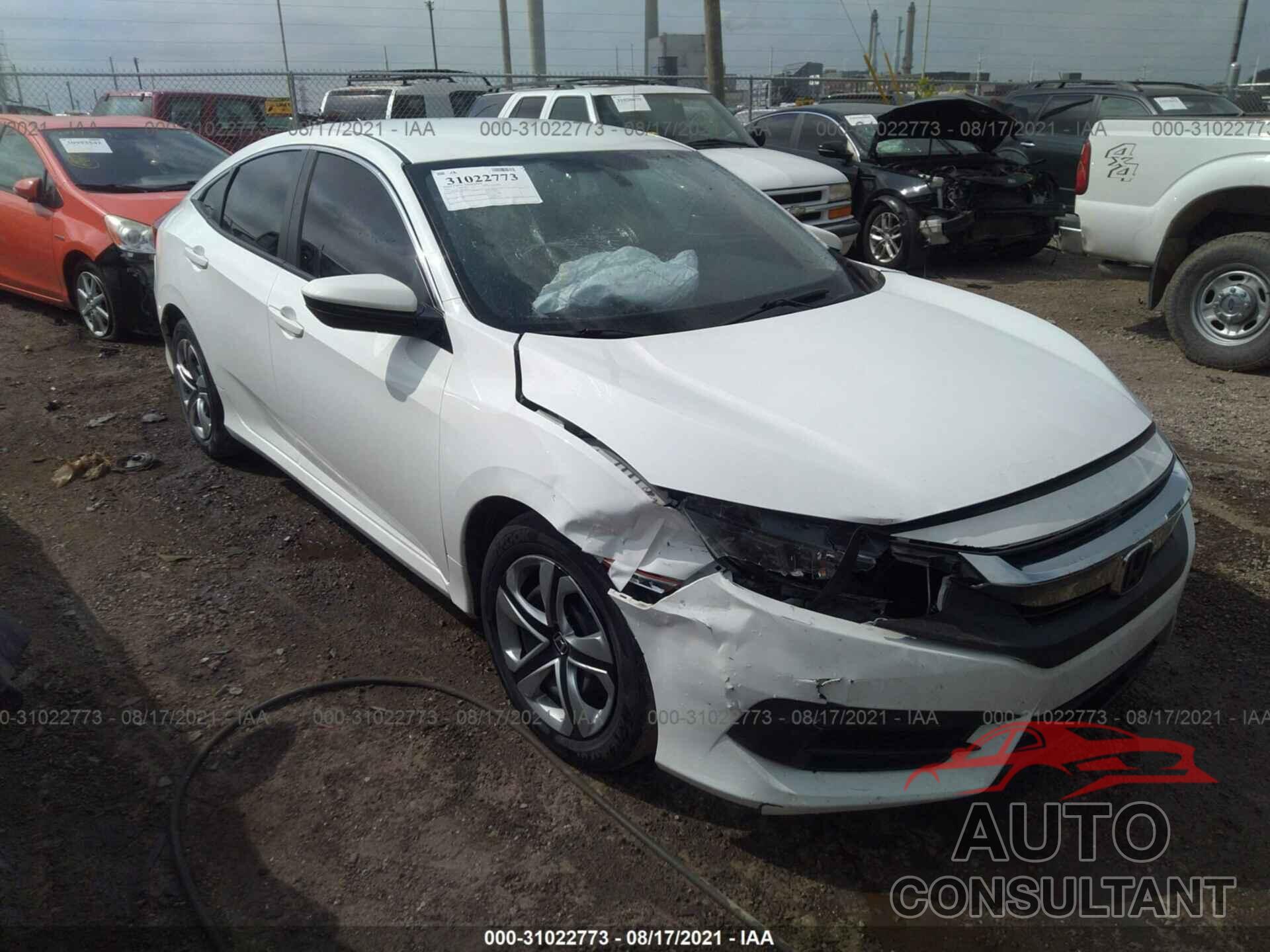 HONDA CIVIC SEDAN 2016 - 19XFC2F52GE015651