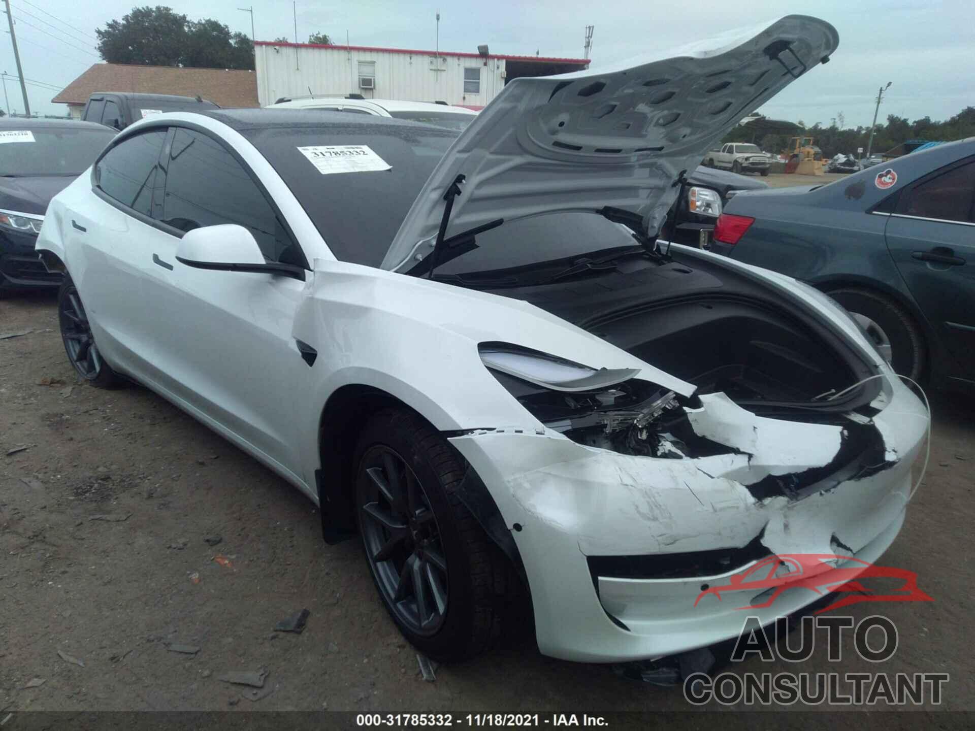 TESLA MODEL 3 2021 - 5YJ3E1EA0MF991746
