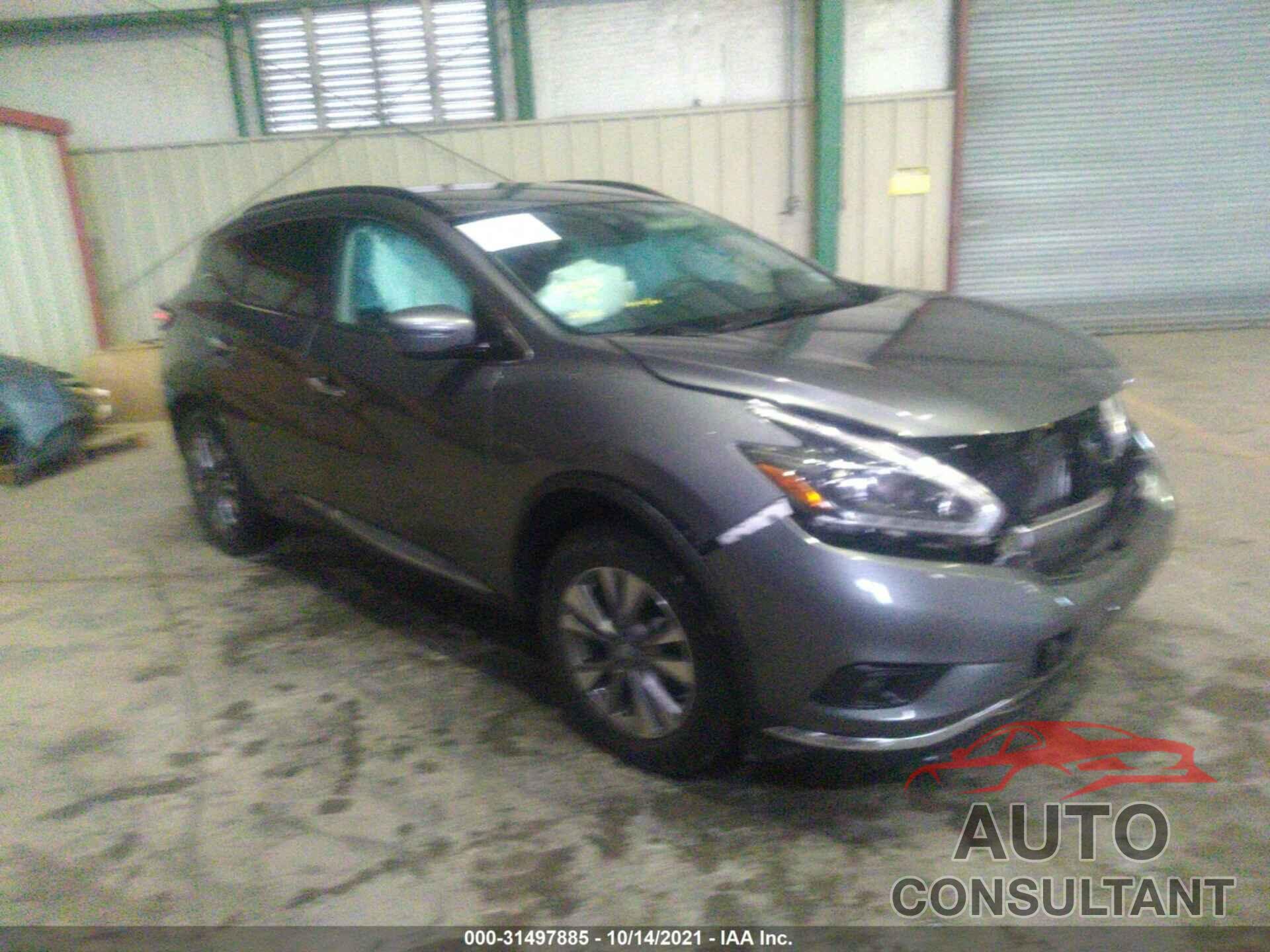 NISSAN MURANO 2018 - 5N1AZ2MG0JN116537