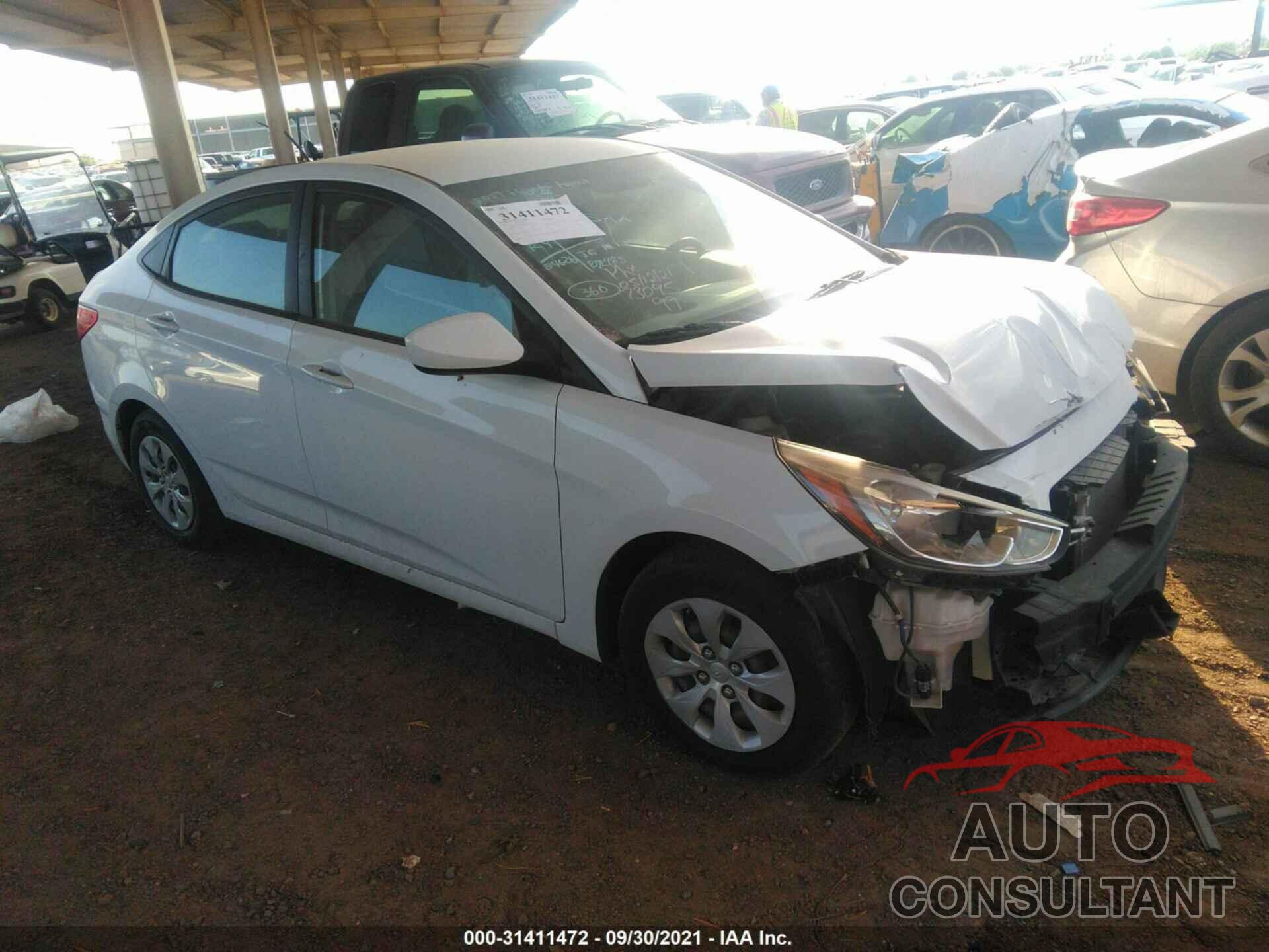 HYUNDAI ACCENT 2017 - KMHCT4AE4HU305894