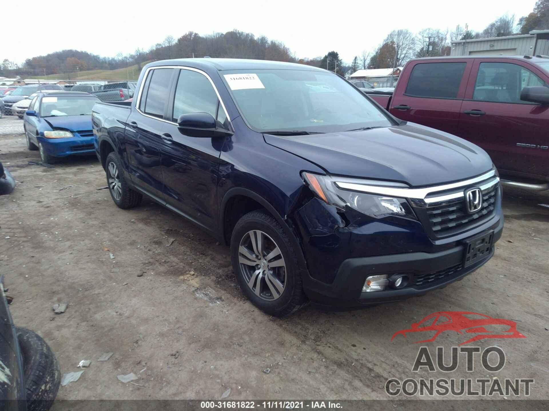 HONDA RIDGELINE 2017 - 5FPYK3F42HB016343