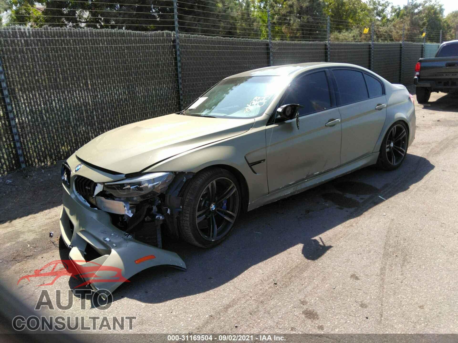 BMW M3 2018 - WBS8M9C50J5J79995