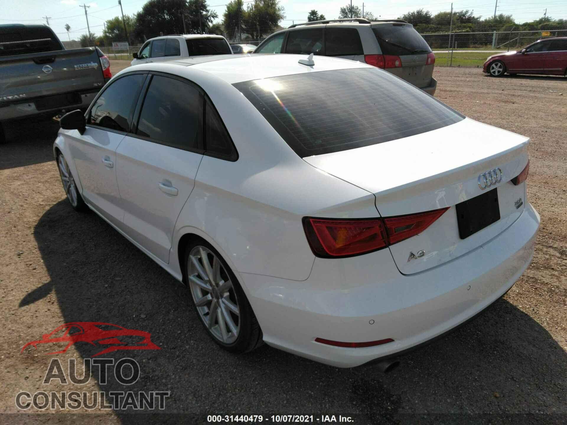AUDI A3 2016 - WAUB8GFF8G1069347