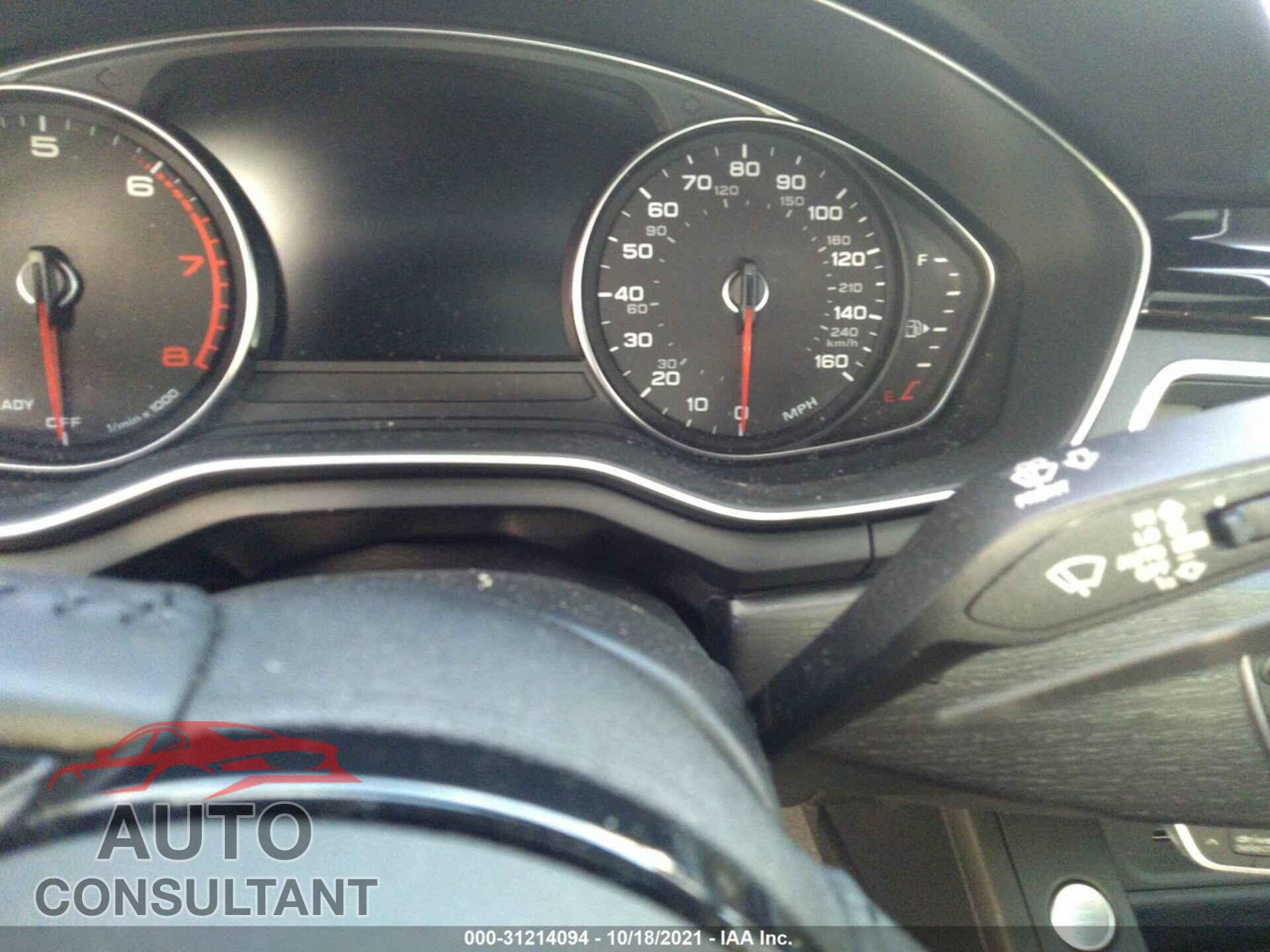 AUDI A4 2020 - WAUDNAF41LN012875