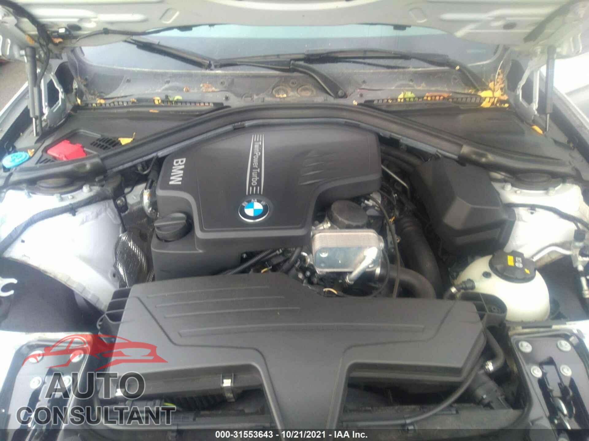 BMW 3 SERIES 2016 - WBA8E3G53GNU38528