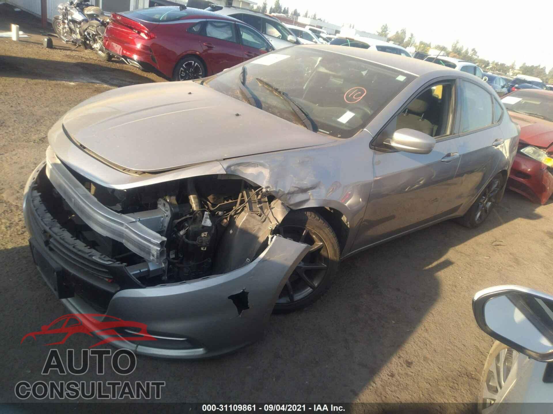 DODGE DART 2016 - 1C3CDFAA5GD505146